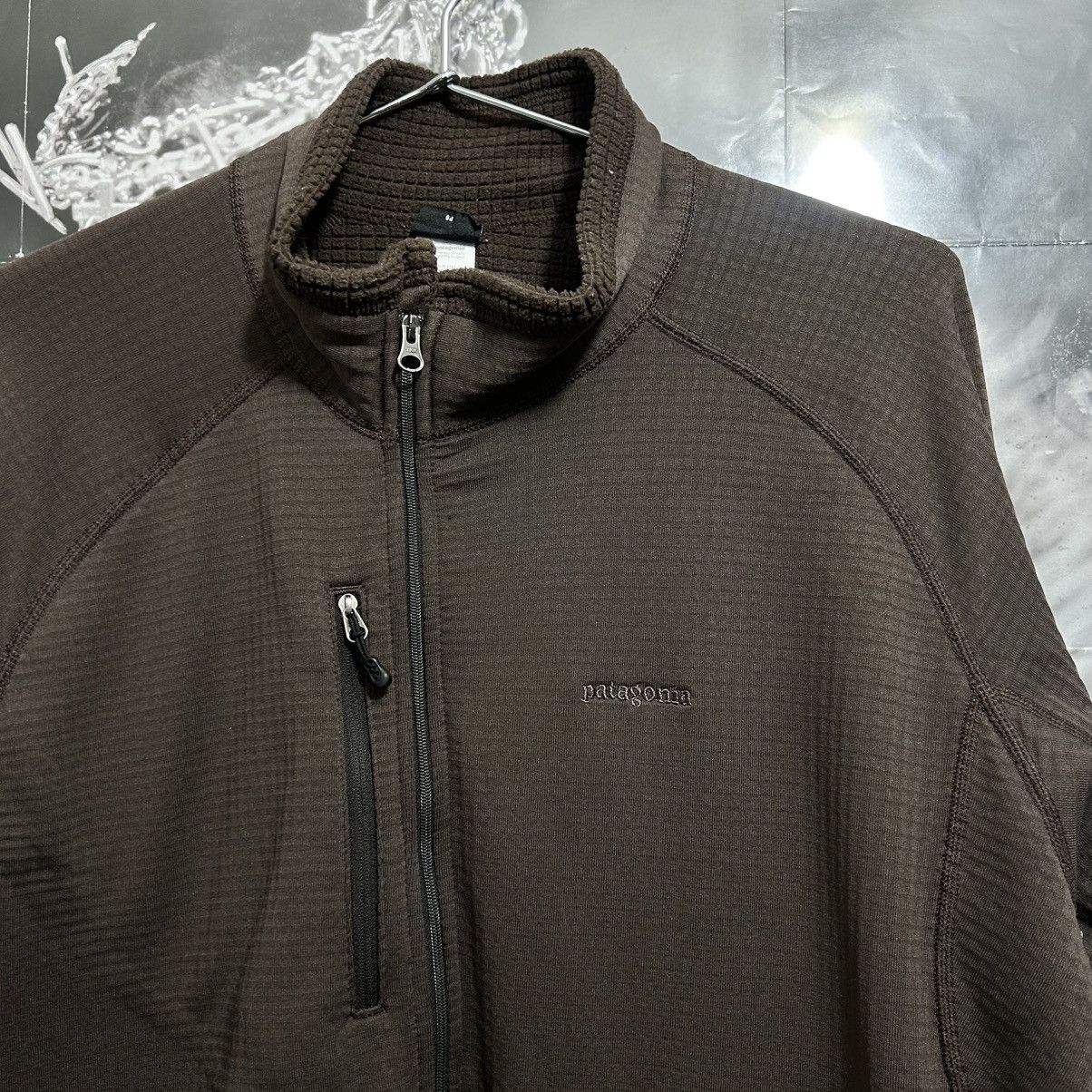 Patagonia PATAGONIA R1 BROWN ZIP UP FLEECE 2008 Size US XL / EU 56 / 4 - 2 Thumbnail