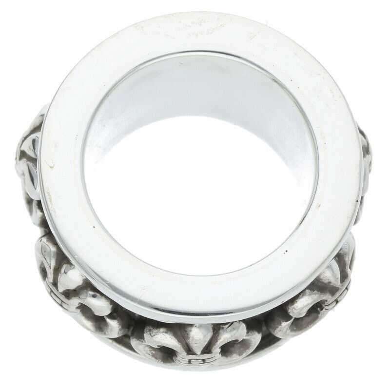 Chrome Hearts Chrome Hearts Fluer Spinner Silver Ring Size ONE SIZE - 5 Thumbnail