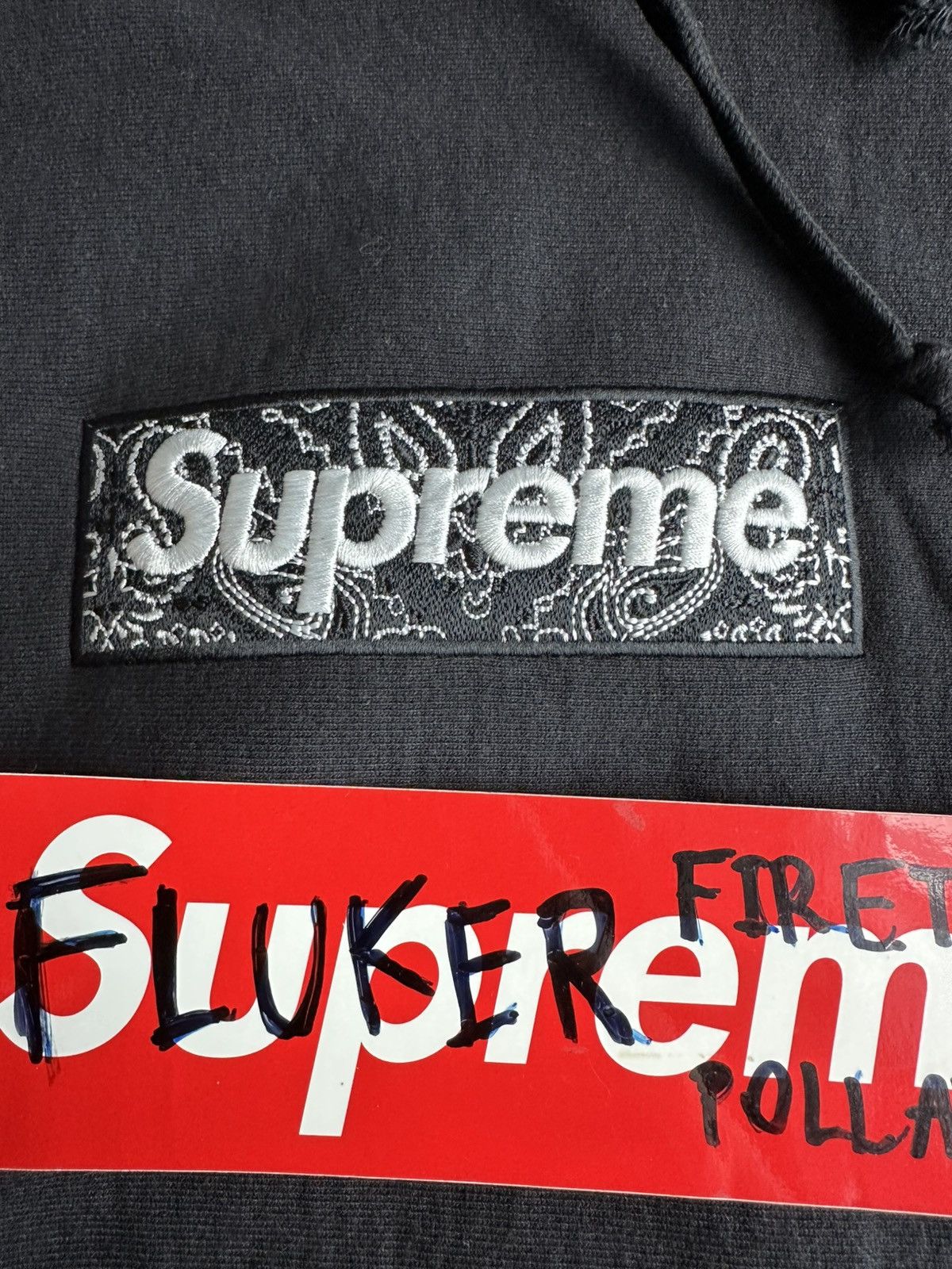 Supreme Supreme Bandana Box Logo Hoodie Size L / New Dead Stock Size US L / EU 52-54 / 3 - 2 Thumbnail