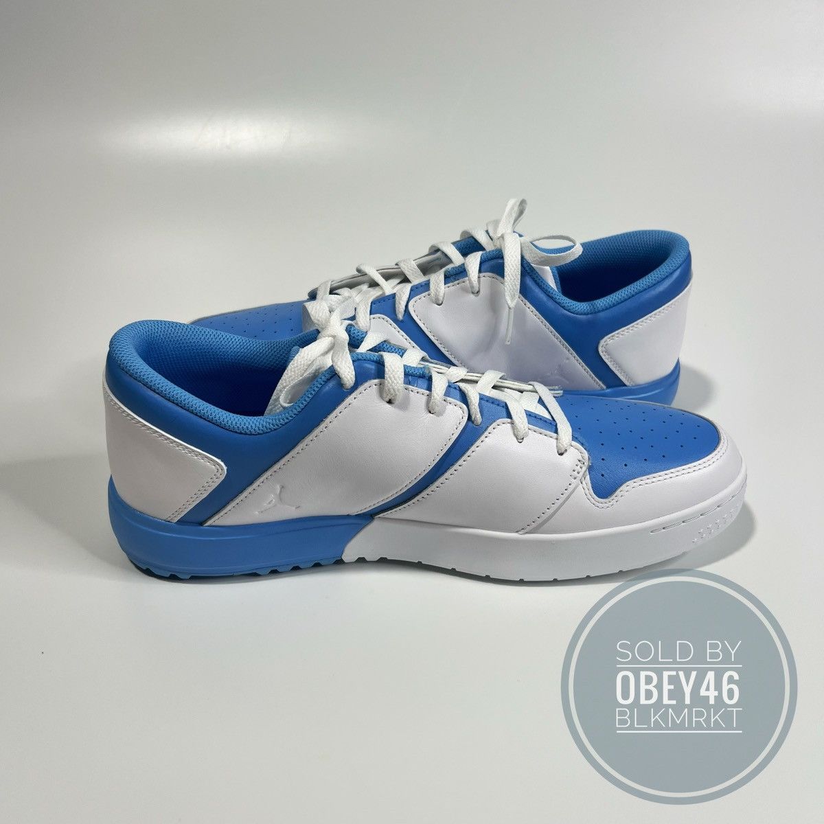 Nike Jordan NU Retro 1 Golf Shoes White/University Blue