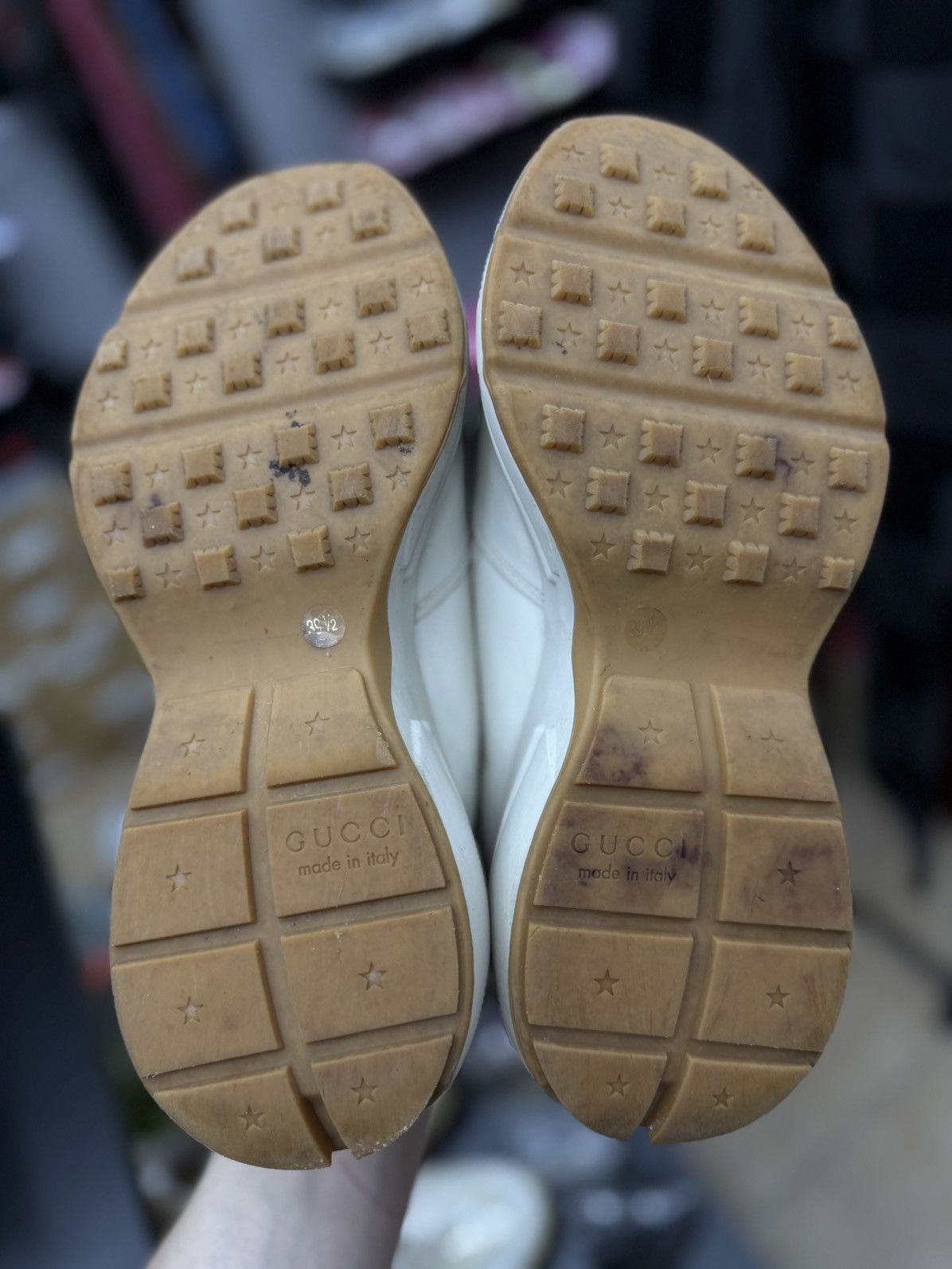 Gucci Gucci Women’s Rhyton Sneakers Size 39.5G/9.5US (W) Size US 9.5 / IT 39.5 - 16 Thumbnail