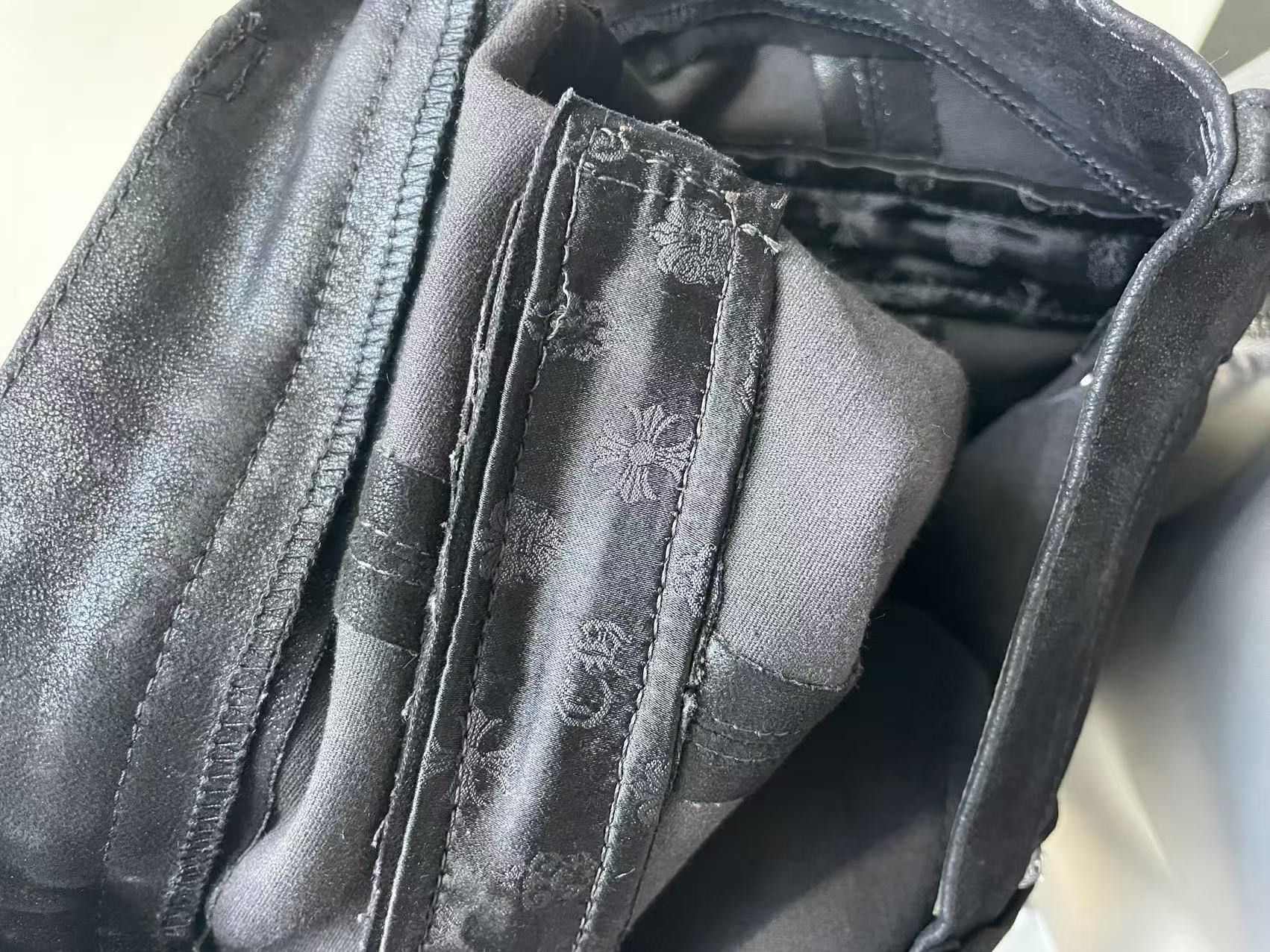 Chrome Hearts Chrome Hearts Black Bikers PU Pants Size 25" / US 0 / IT 36 - 10 Thumbnail