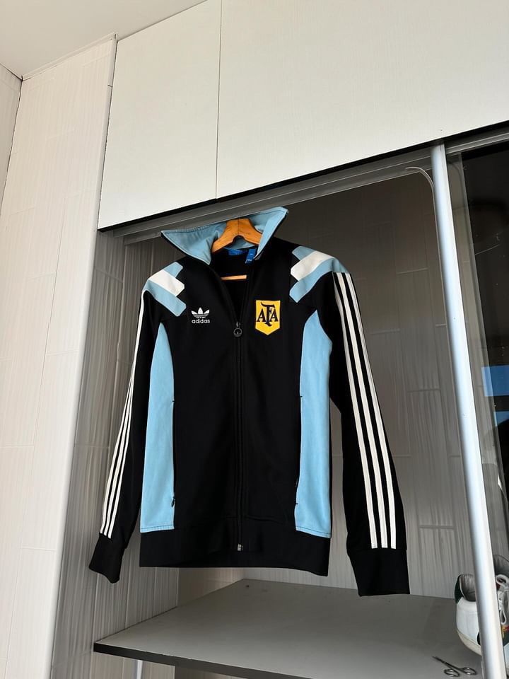 Adidas × Vintage Vintage adidas Argentina soccer track jacket logo size S Size US S / EU 44-46 / 1 - 5 Thumbnail