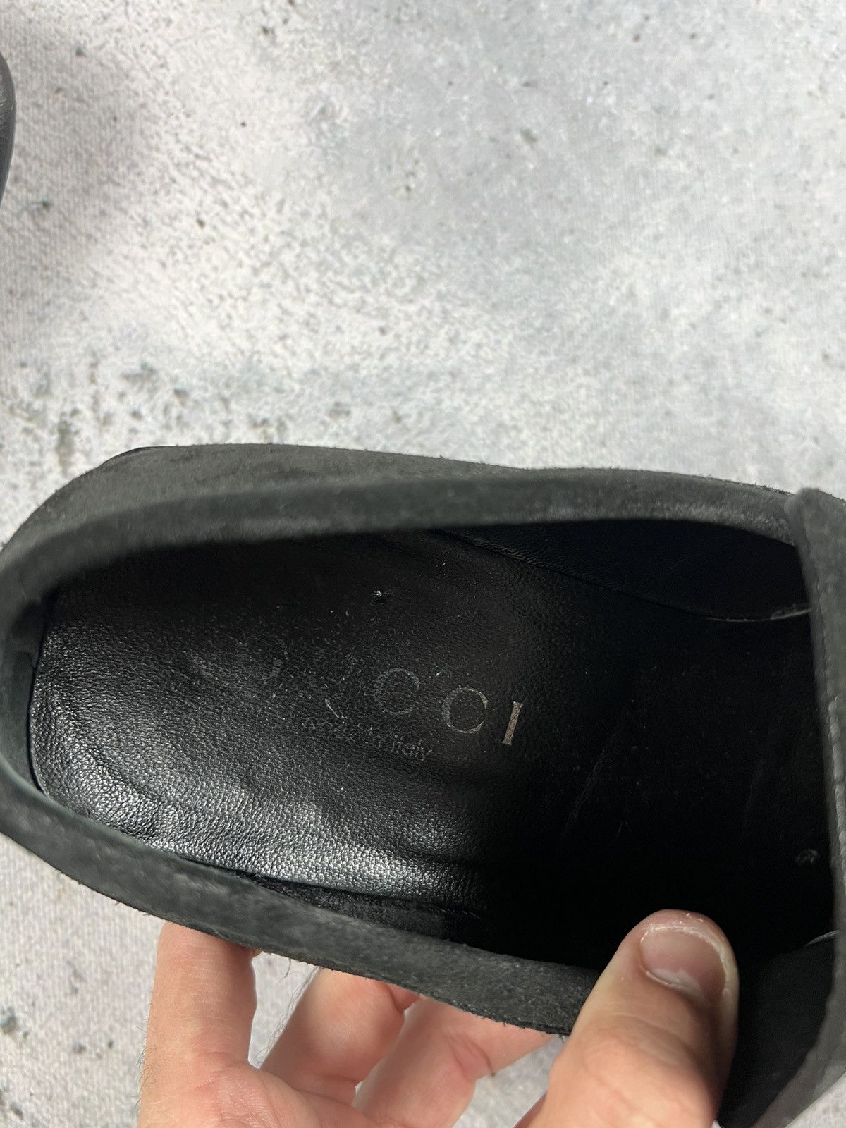 Gucci Vintage Gucci horse bit suede loafers Size US 11.5 / EU 44-45 - 9 Thumbnail