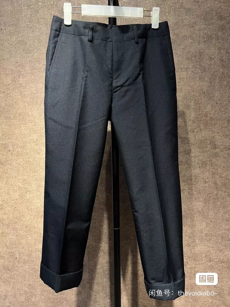 Junya Watanabe Junya Watanabe SizeXS Wool suit trousers Size 36R - 1 Thumbnail