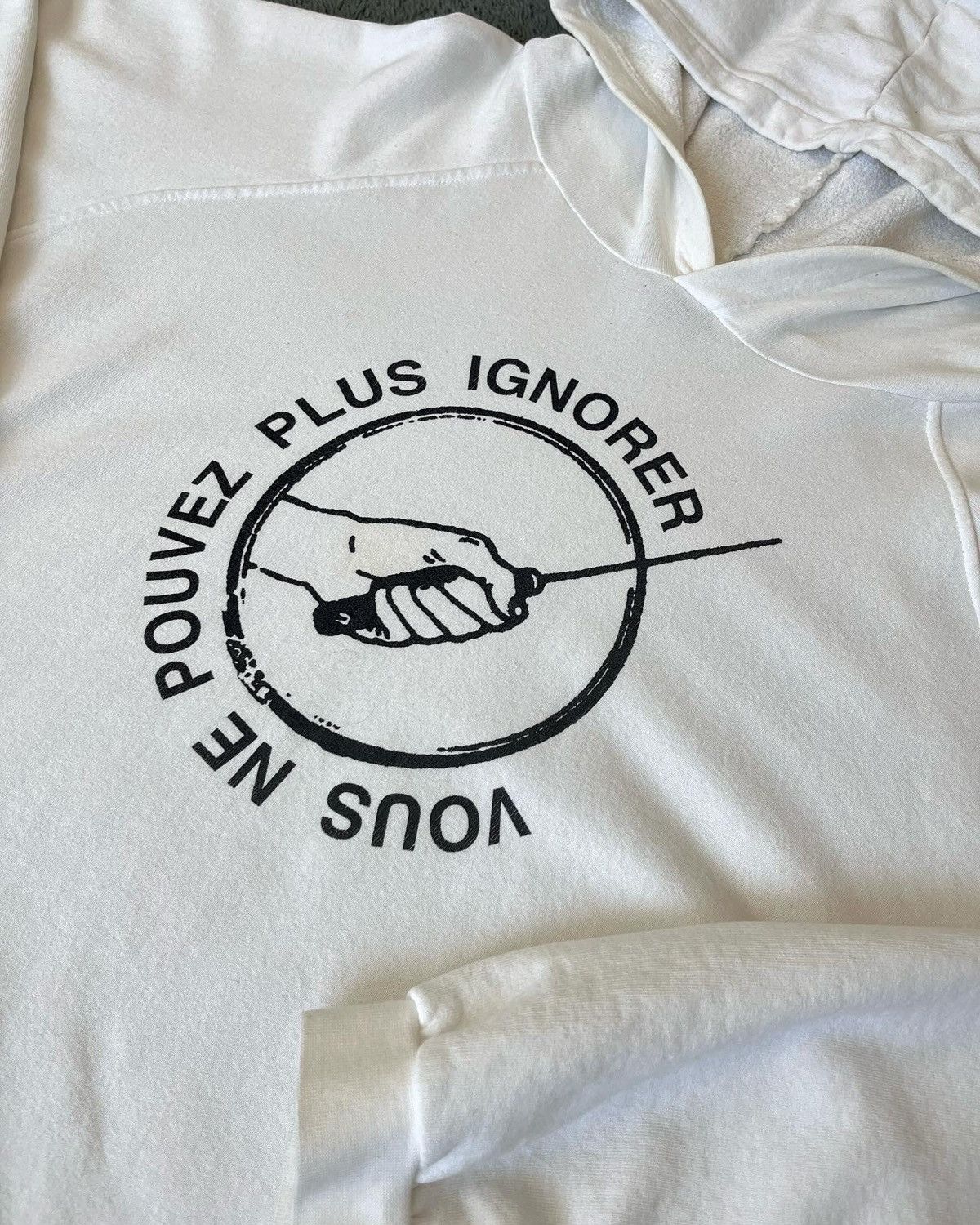 Raf Simons Raf Simons SS02 “Silence & Secrecy” OS Hoodie Size US XL / EU 56 / 4 - 6 Thumbnail