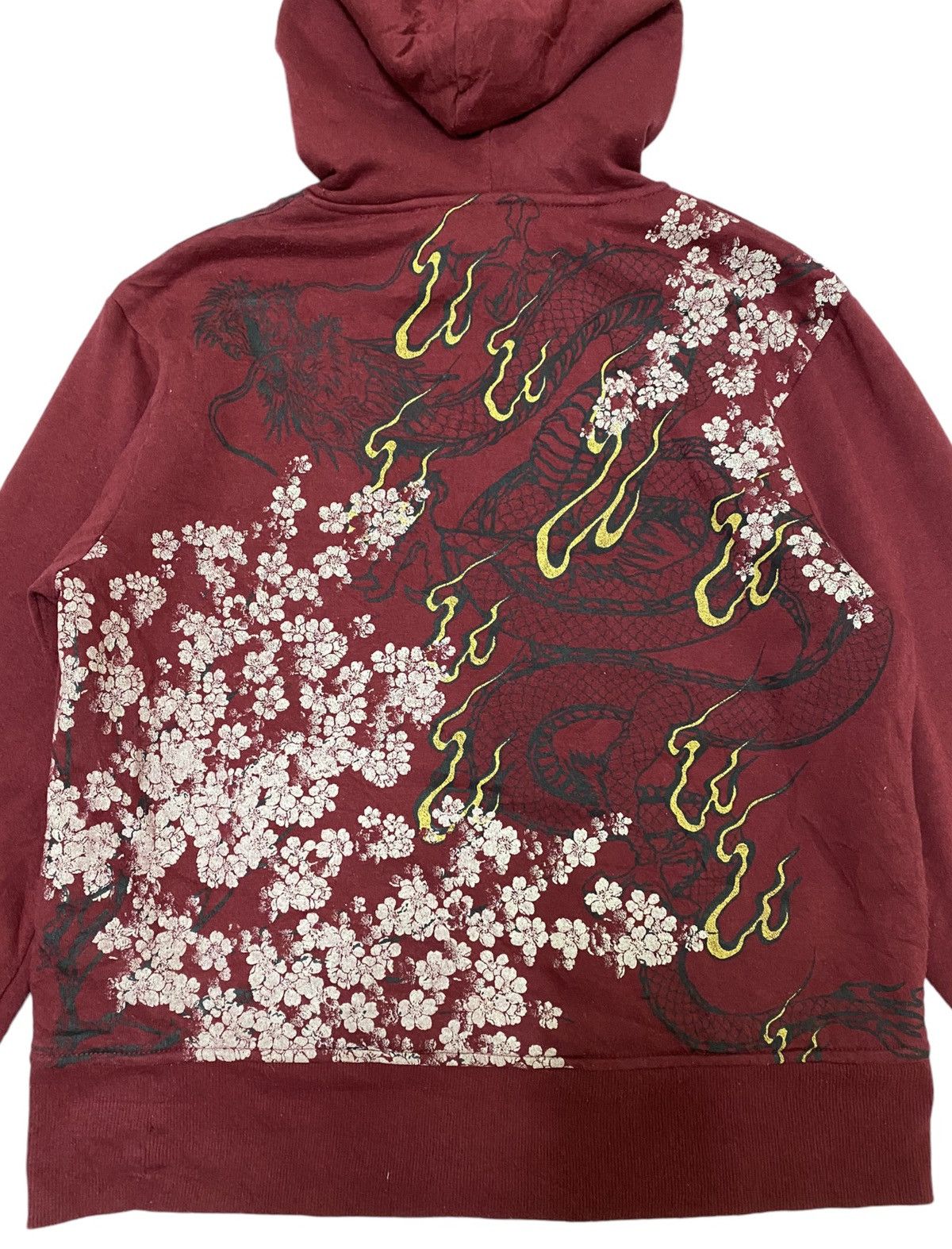 Bullet Noise × Japanese Brand Bullet Noise Dragon Screen Fur Hoodie Sweatshirt (C3) Size US L / EU 52-54 / 3 - 4 Thumbnail