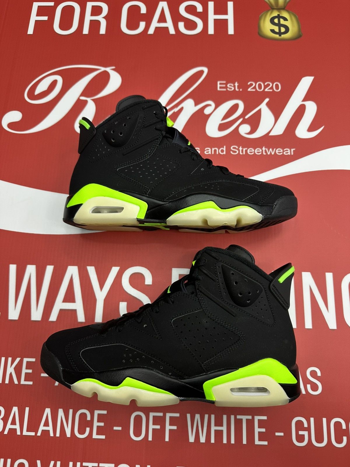 Jordan Brand Air Jordan 6 Electric Green Size 8 Size US 8 / EU 41 - 2 Thumbnail