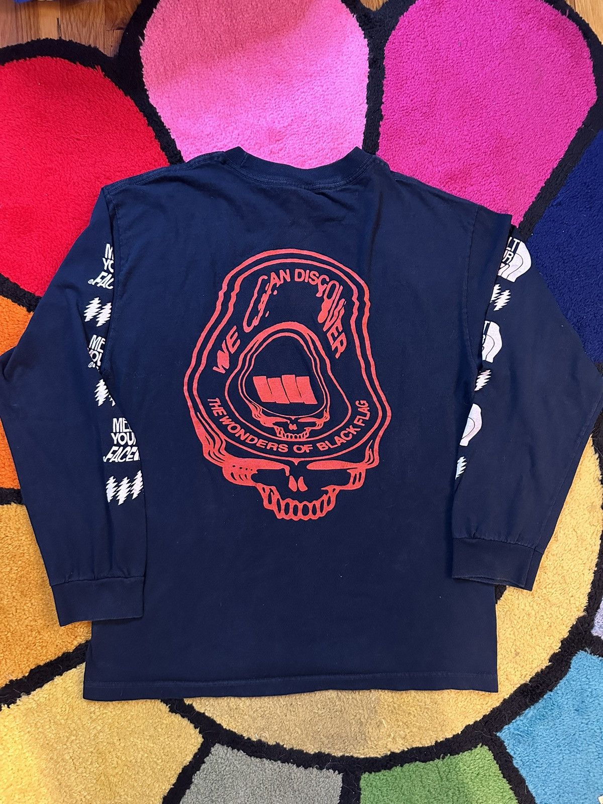 Band Tees Vintage Grateful Dead Melt Your Face Long Sleeve Shirt Size US M / EU 48-50 / 2 - 2 Thumbnail