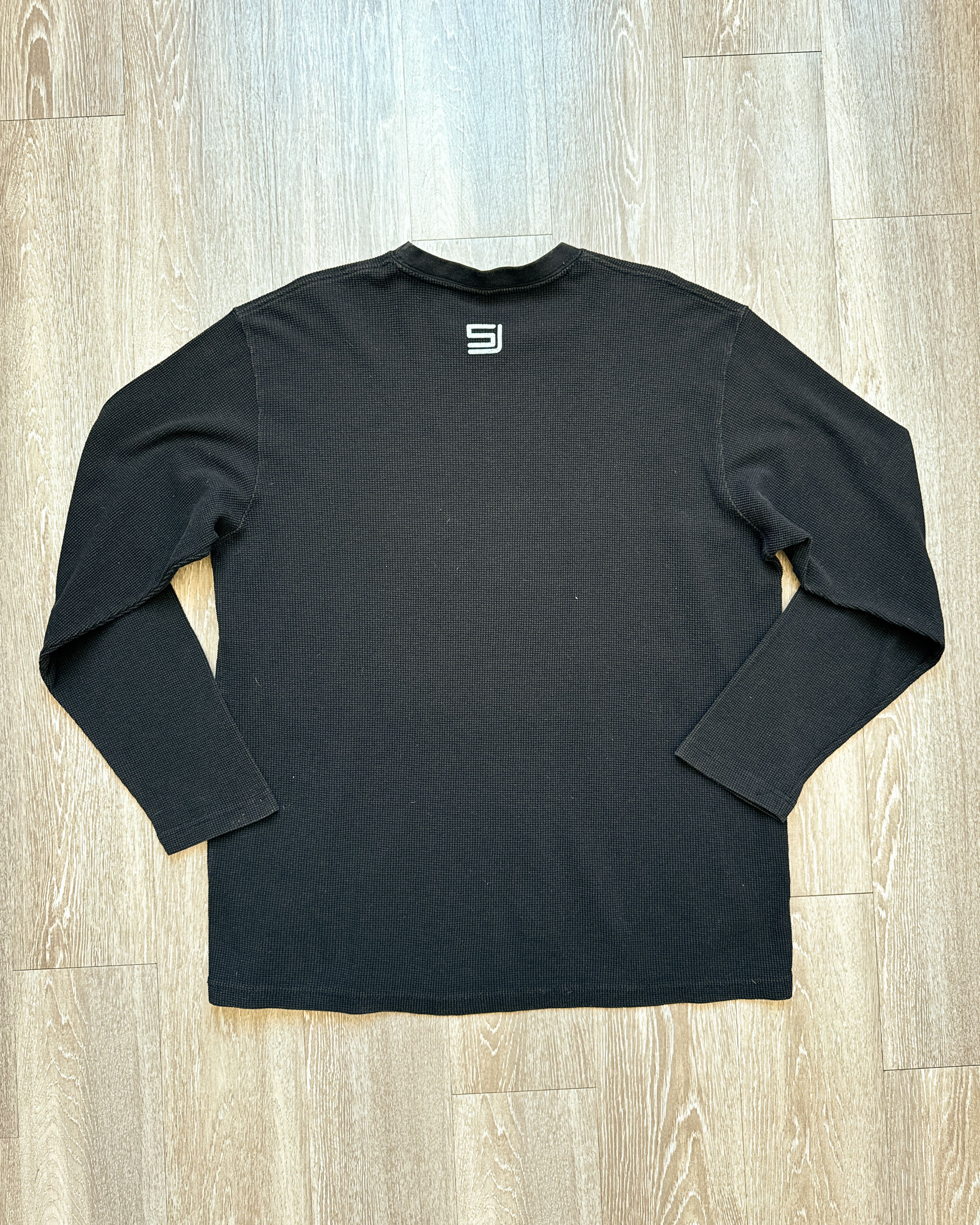 Vintage Vintage 2000s Sean John Thermal Long Sleeve T Shirt Black XL Size US XL / EU 56 / 4 - 5 Thumbnail