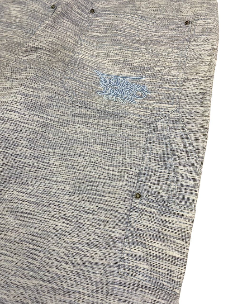 JNCO Vintage Southpole Baggy Carpenter Jeans Embroidery Logo Size US 37 - 9 Thumbnail