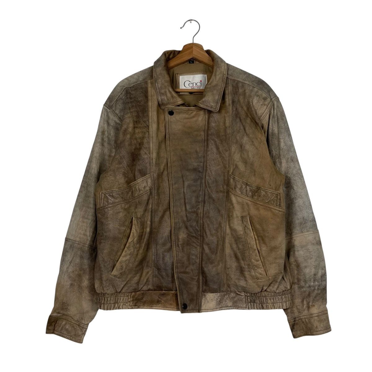 Other Cenci Leather Jacket Size US L / EU 52-54 / 3 - 1 Thumbnail