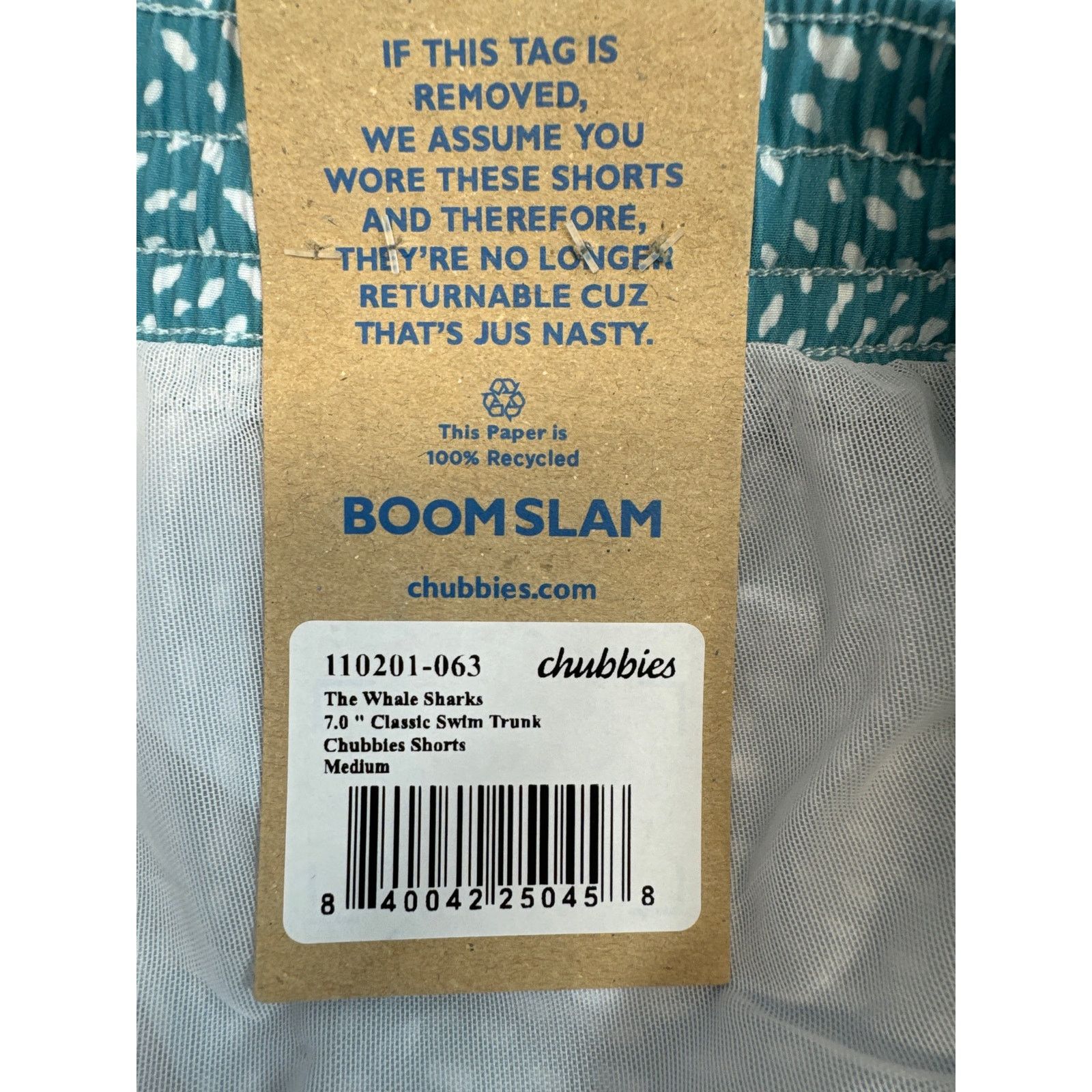 Chubbies Chubbies 7 inch classic swim trunk men sz M Size US 32 / EU 48 - 6 Thumbnail