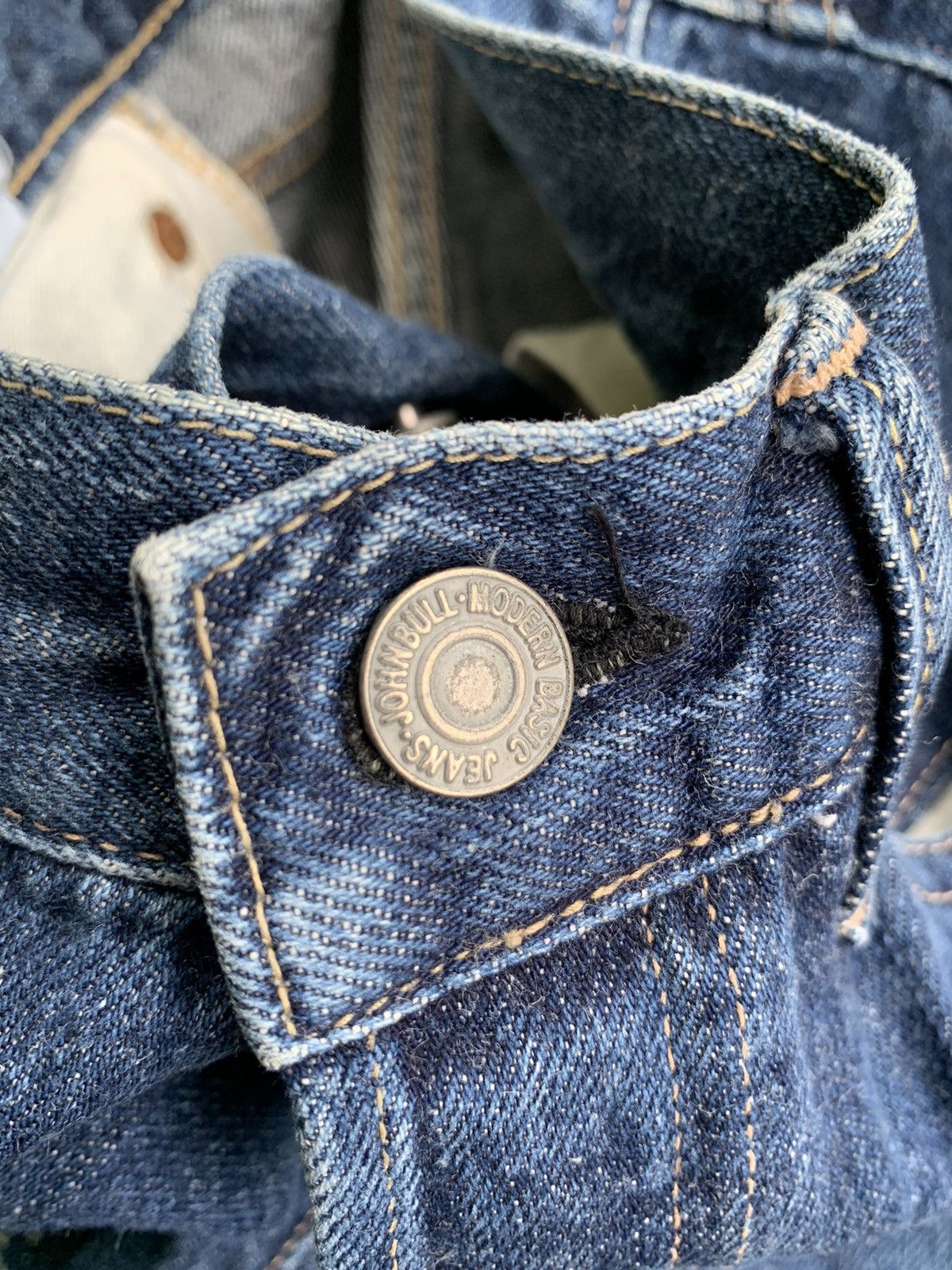 Japanese Brand × Johnbull Rare🔥 Johnbull Redline Selvedge Denim Size US 29 - 18 Thumbnail