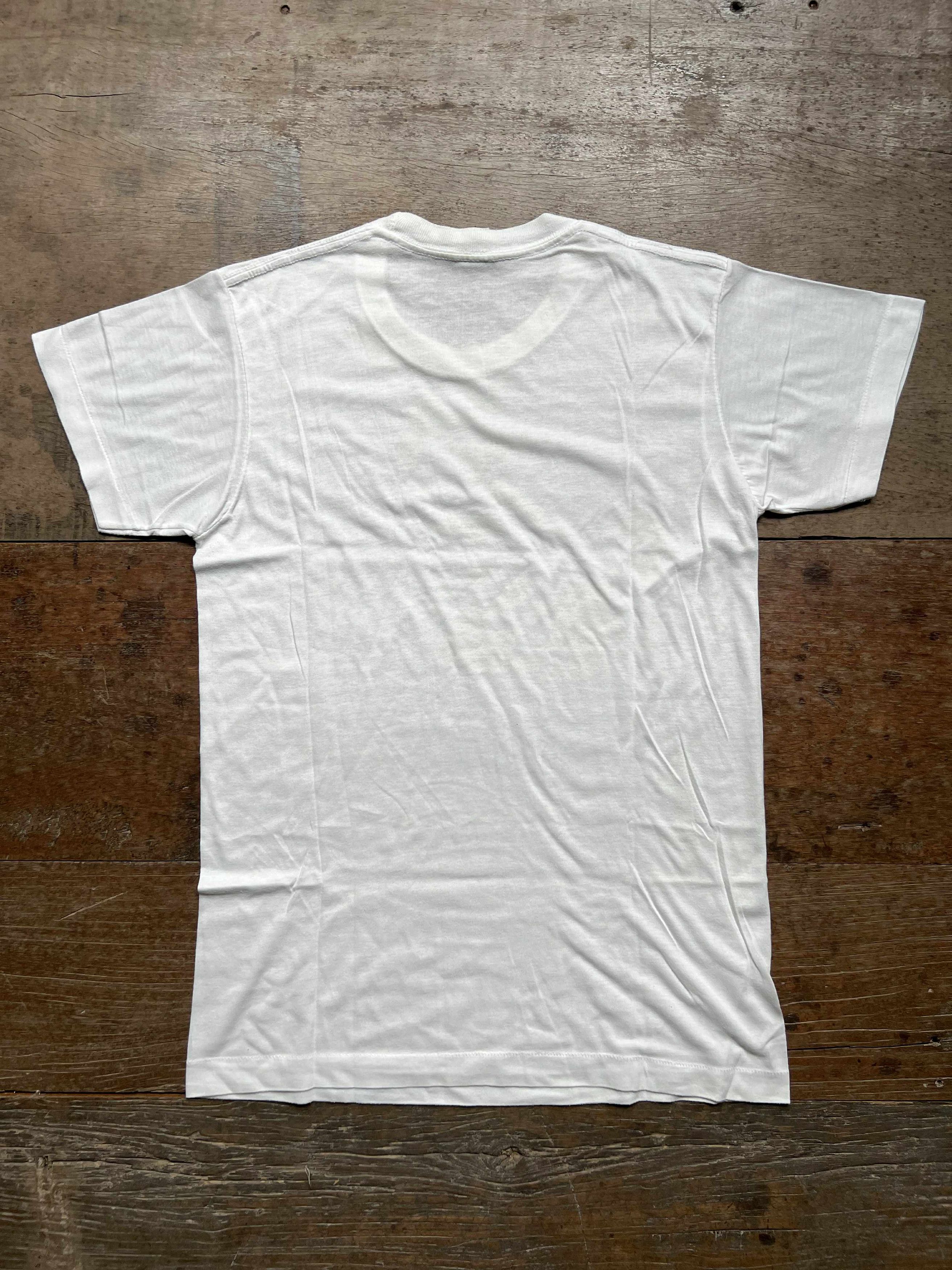 Vintage Vintage '82 Screen Stars 50/50 White Tee — Made in USA Size US S / EU 44-46 / 1 - 5 Thumbnail