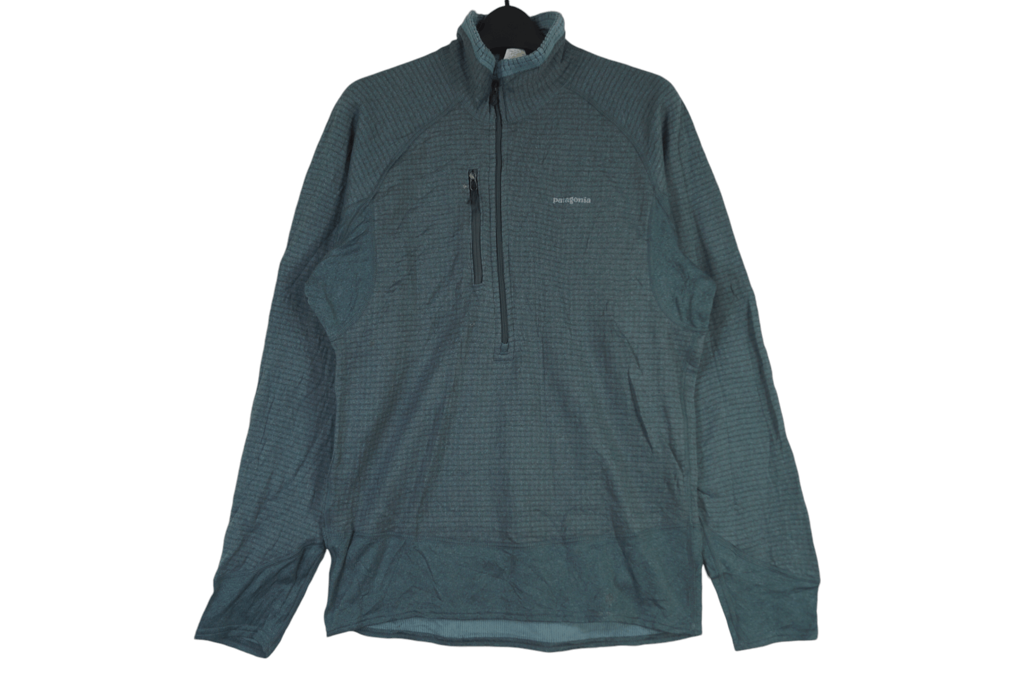 Patagonia × Vintage Patagonia Sweater Half Zipper Small Spell Out Size US S / EU 44-46 / 1 - 1 Thumbnail