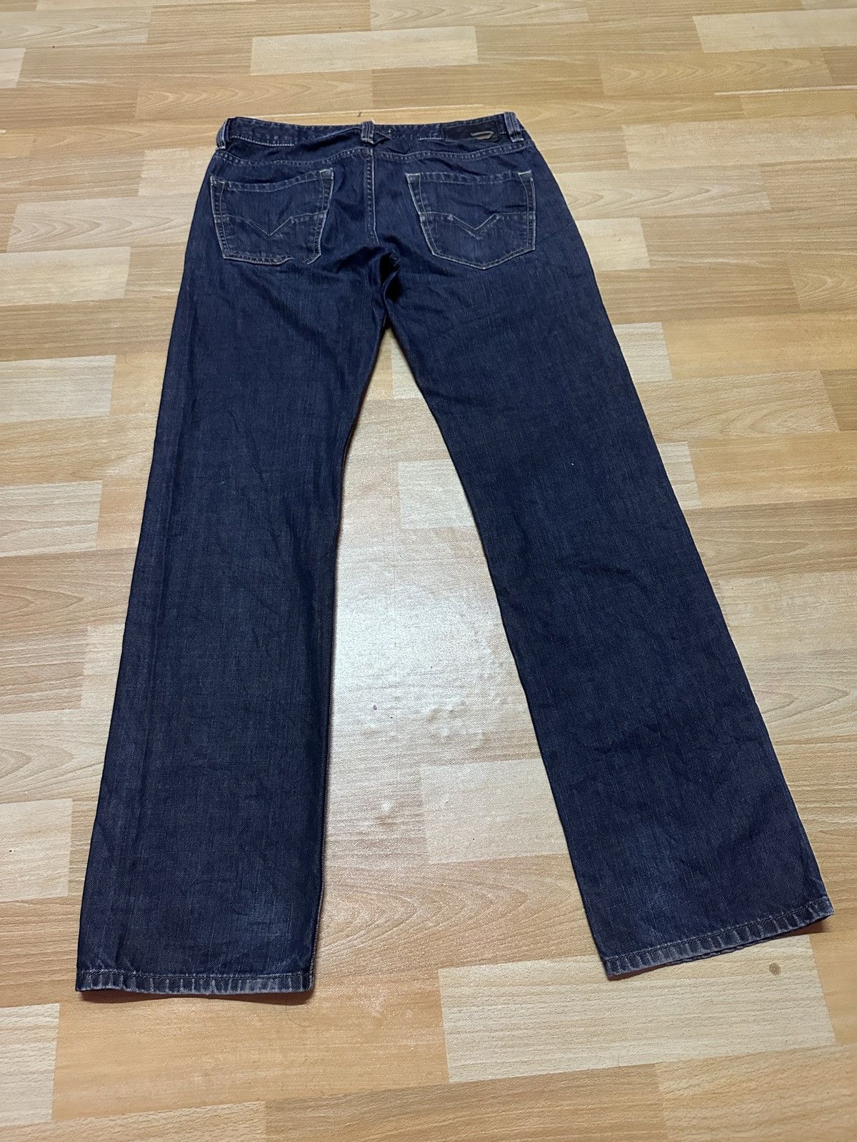 Designer × Diesel × Vintage 🔥Diesel LARKEE Blue Denim🔥 Size US 31 - 22 Thumbnail