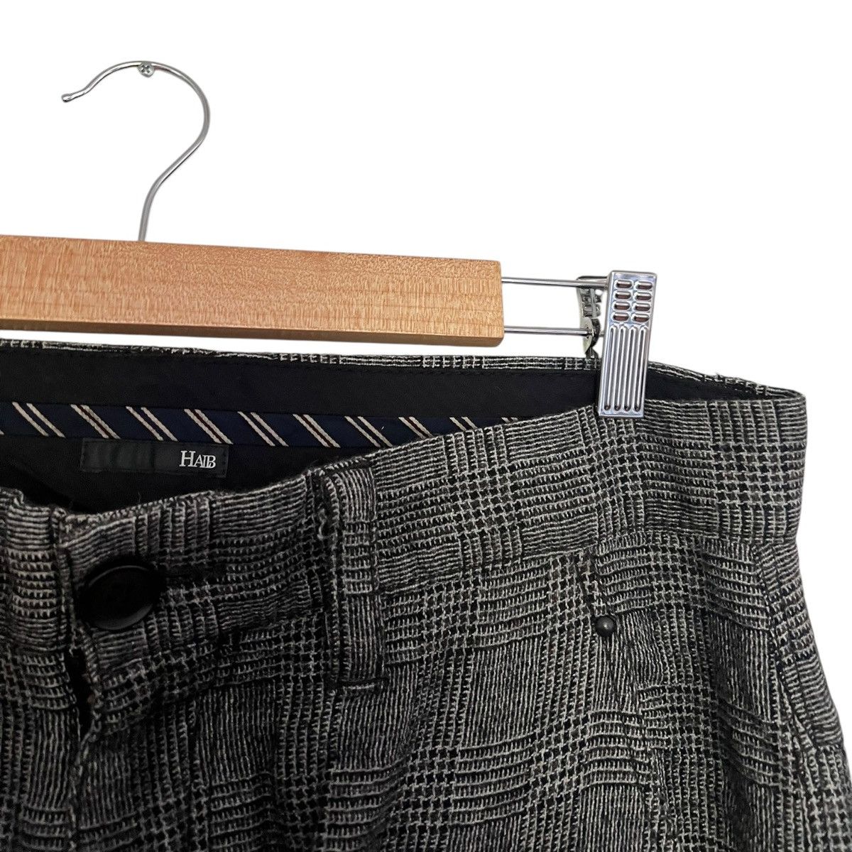 Kiminori Morishita Halb plaid cargo pants Size US 30 / EU 46 - 4 Thumbnail