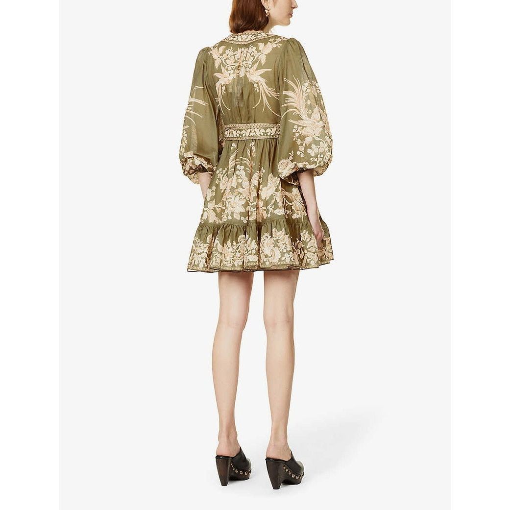 Zimmermann NWOT ZIMMERMANN Anneke Mini Wrap-Dress Sz 3 (US 10) Size M / US 6-8 / IT 42-44 - 4 Thumbnail