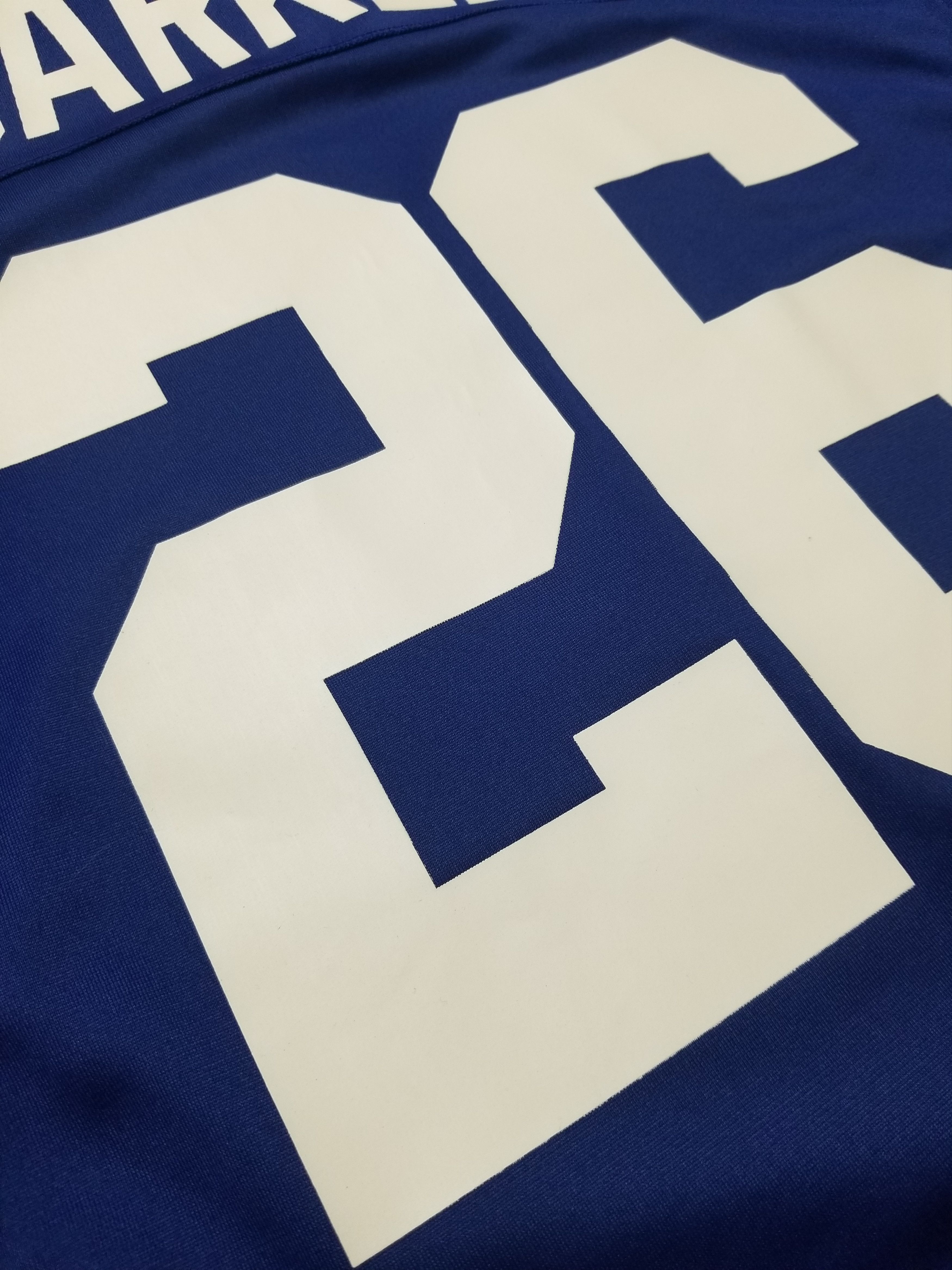 Nike Nike New York Giants #26 Saquon Barkley Onfield NFL Jersey Size US XL / EU 56 / 4 - 17 Thumbnail
