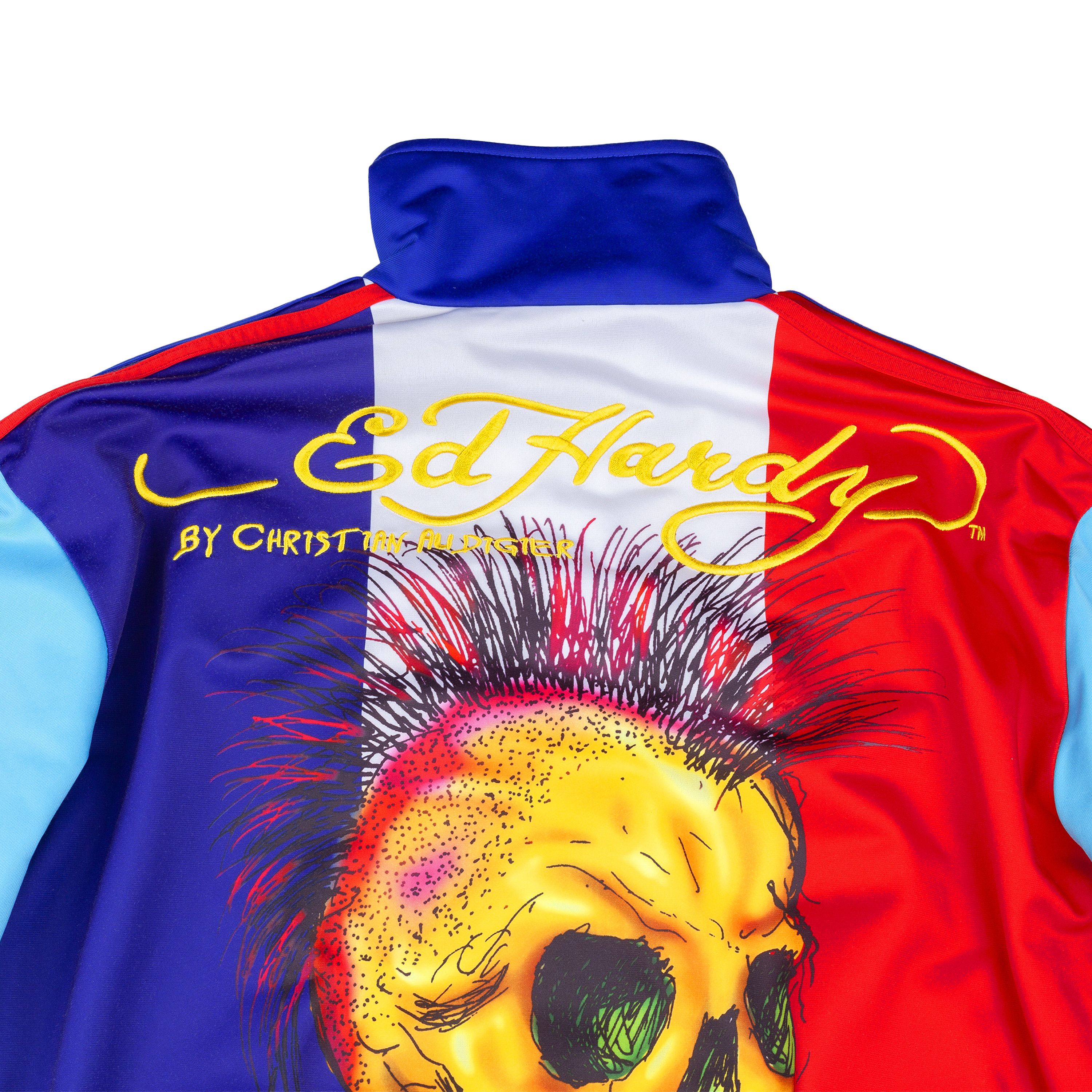 Ed Hardy Ed Hardy By Christian Audigier France Vintage Jacket (L) Size US L / EU 52-54 / 3 - 4 Thumbnail
