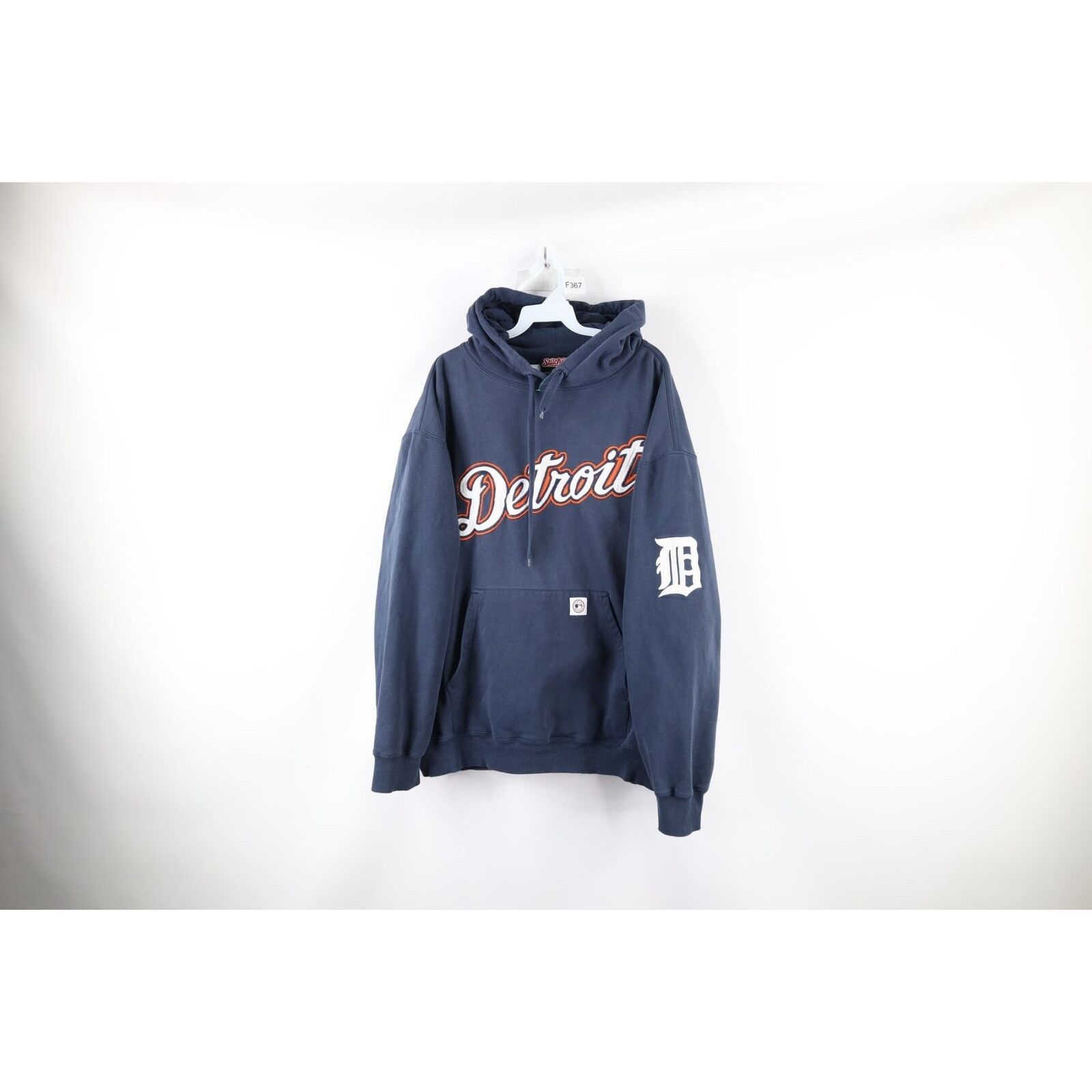Vintage MLB Faded Heavyweight Detroit Tigers Baseball Hoodie Size US L / EU 52-54 / 3 - 1 Thumbnail