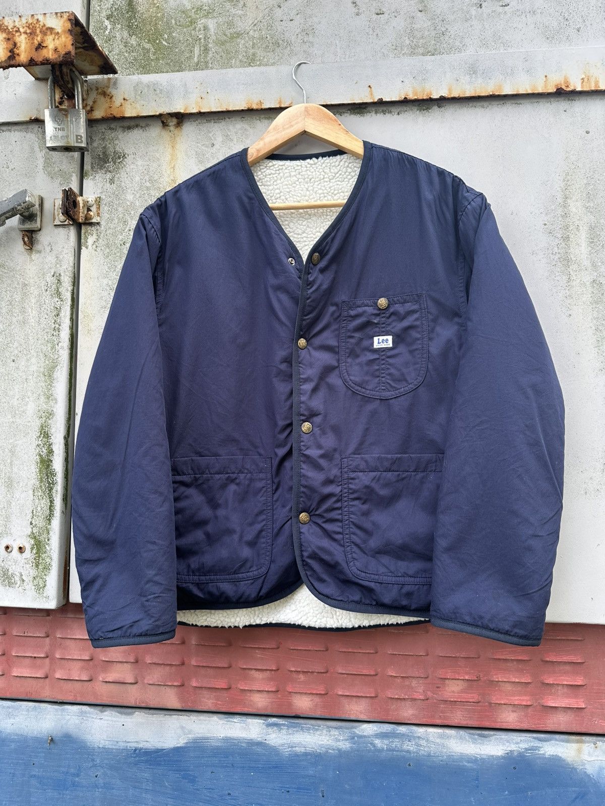 Lee 👹Lee Union Made Fleece Lined Utility Jacket Size US S / EU 44-46 / 1 - 5 Thumbnail