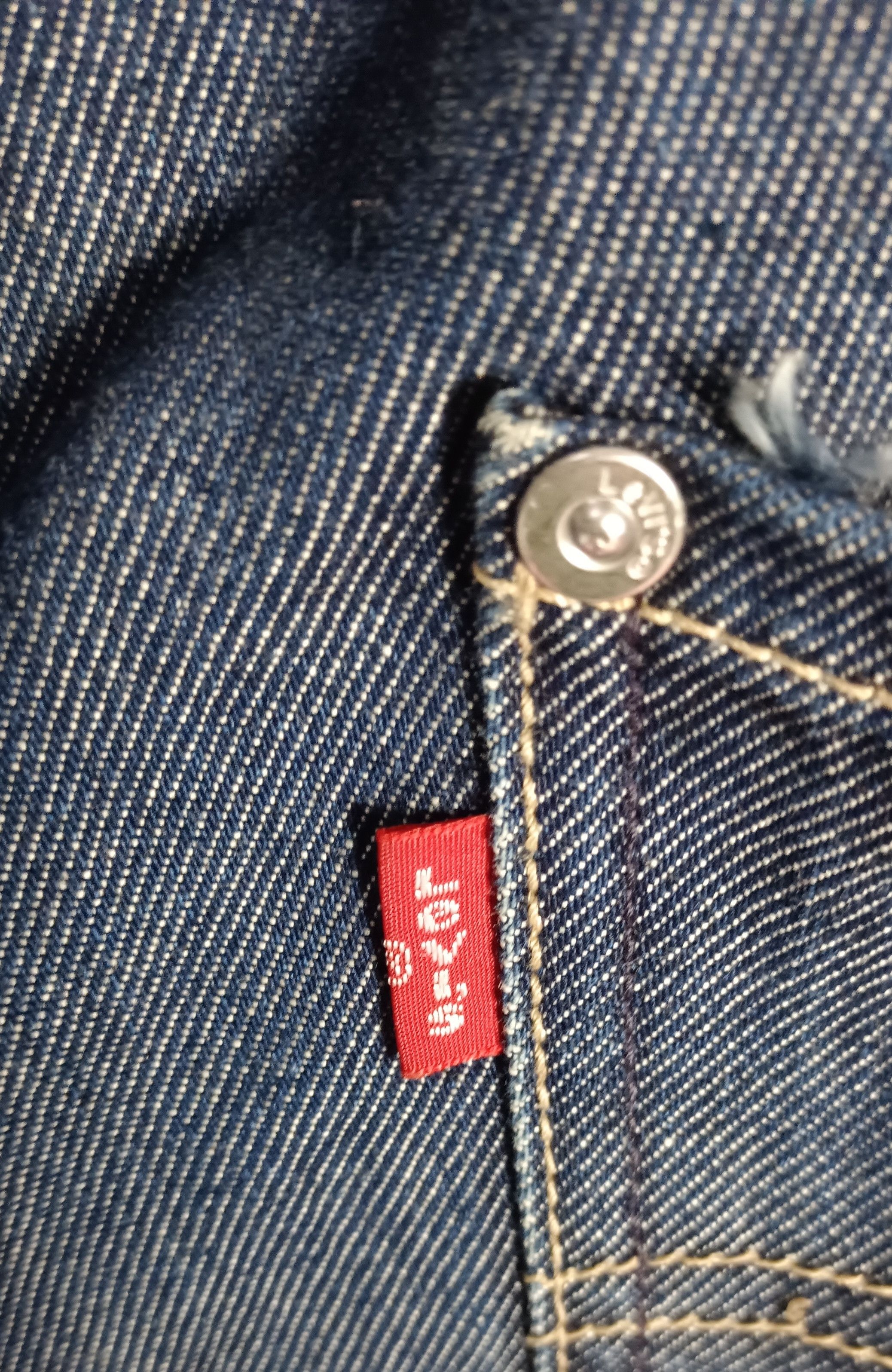 Indigo × Levi's × Levi's Vintage Clothing Vintage💥 Levi's Engineered Single (R) Denim Jeans Size US 34 / EU 50 - 11 Thumbnail