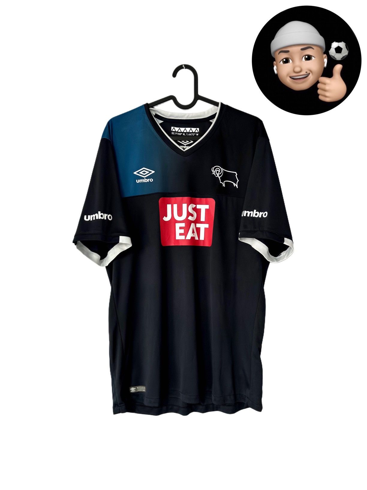 Palace × Umbro Palace umbro away shirt jersey dream sky | Grailed