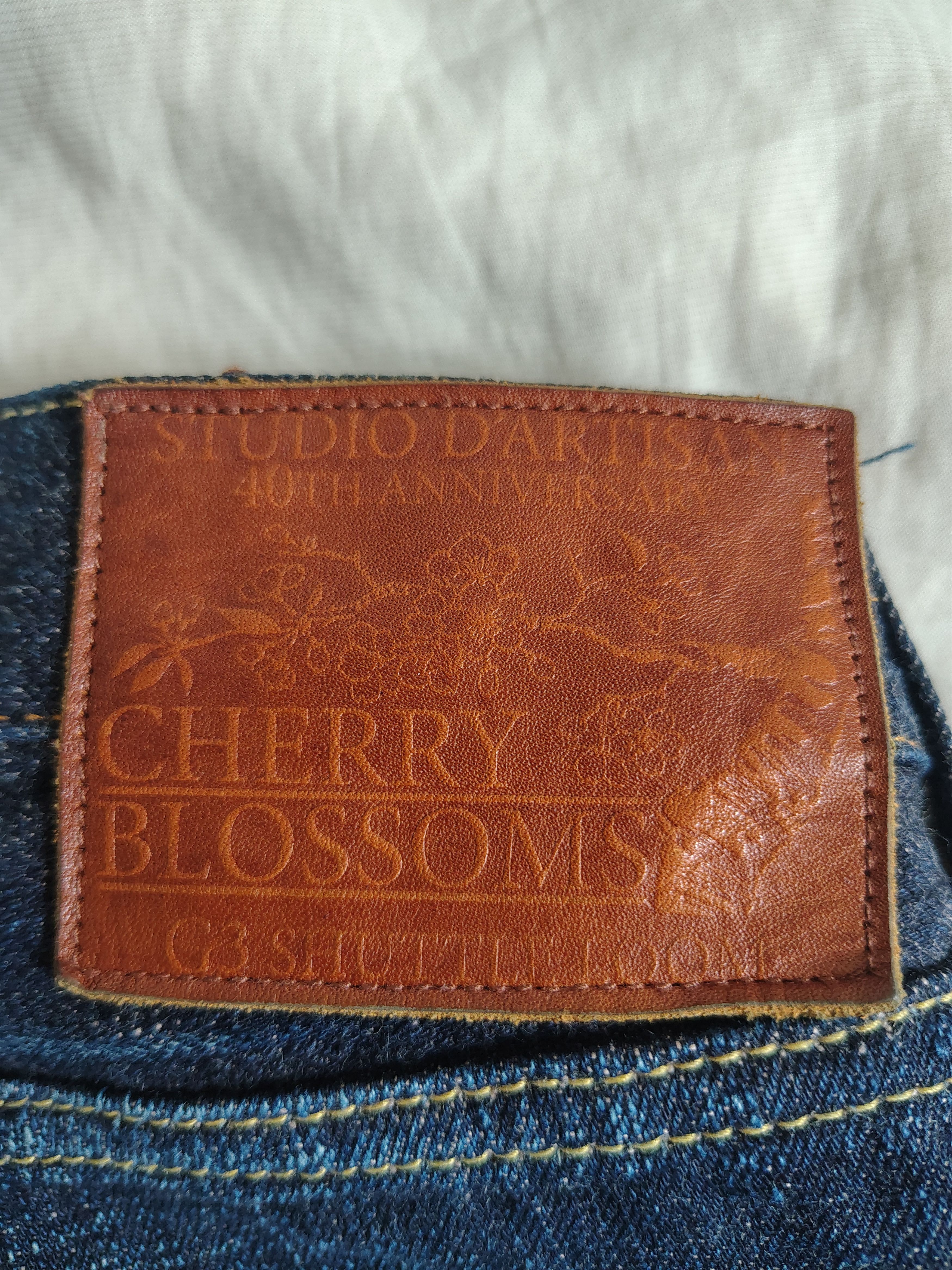 Studio D'Artisan Studio D'Artisan Anniversary G3 Cherry Blossom slim jeans Size US 32 / EU 48 - 3 Thumbnail