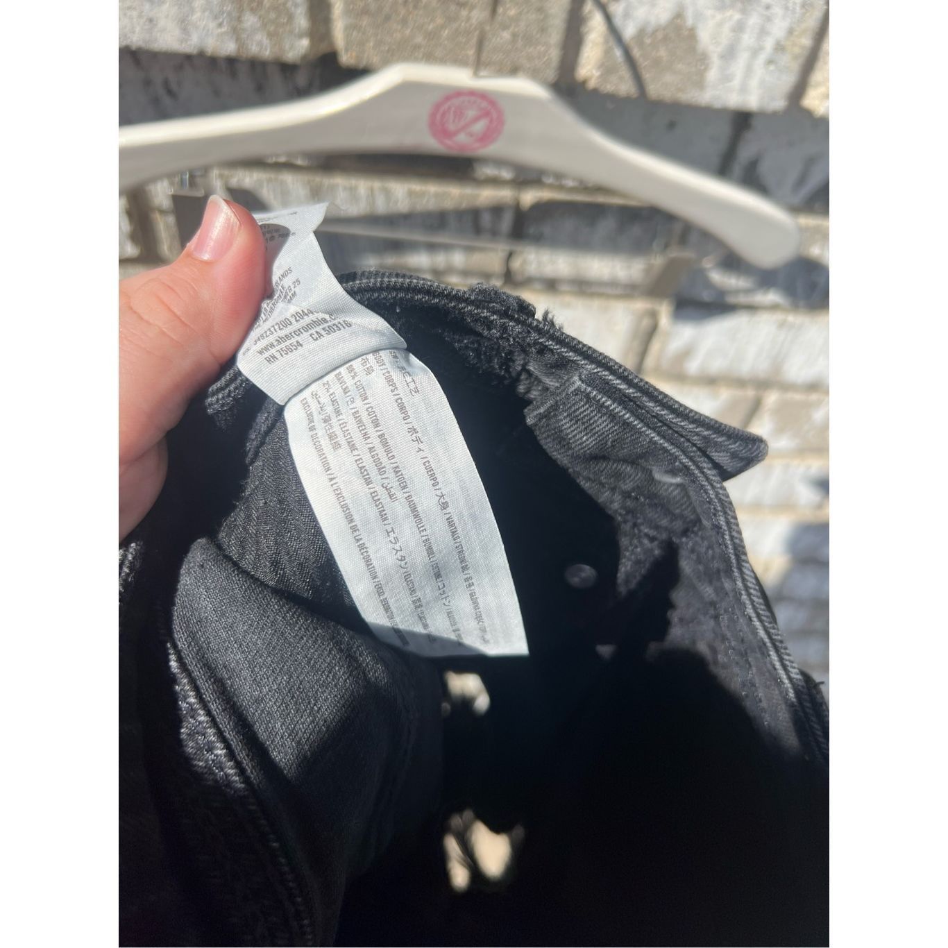 Hollister Hollister Black Curvy Ultra High-Rise Mom Short 3” Shorts Wo Size 25" / US 0 / IT 36 - 9 Thumbnail