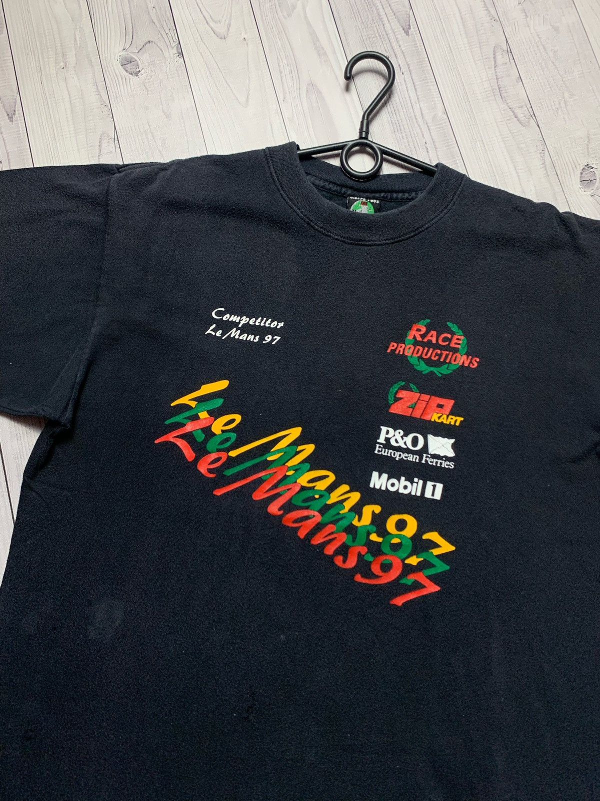 Vintage Le mans 97 vintage T-shirt racing Size L Size US L / EU 52-54 / 3 - 2 Thumbnail