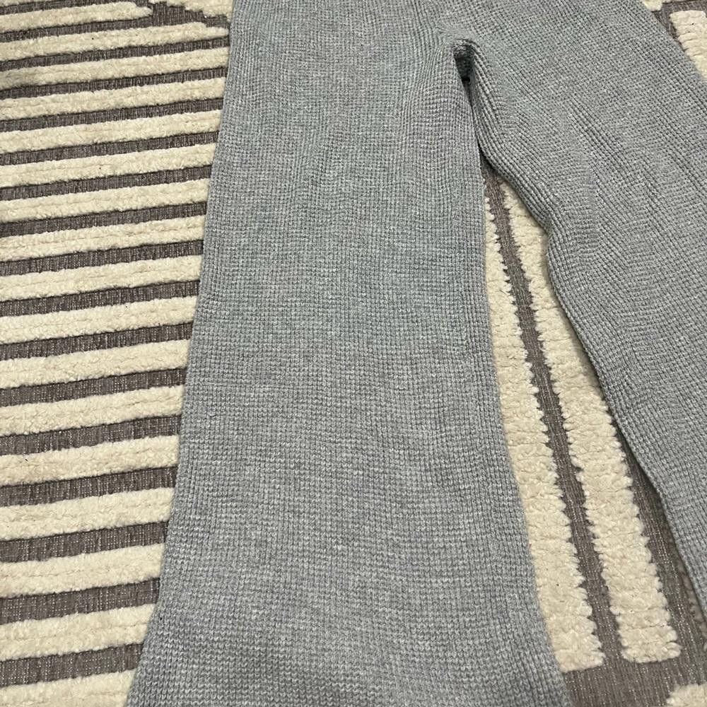 Designer Aerie waffle style flare pants Size 36" / US 14 / IT 50 - 3 Thumbnail