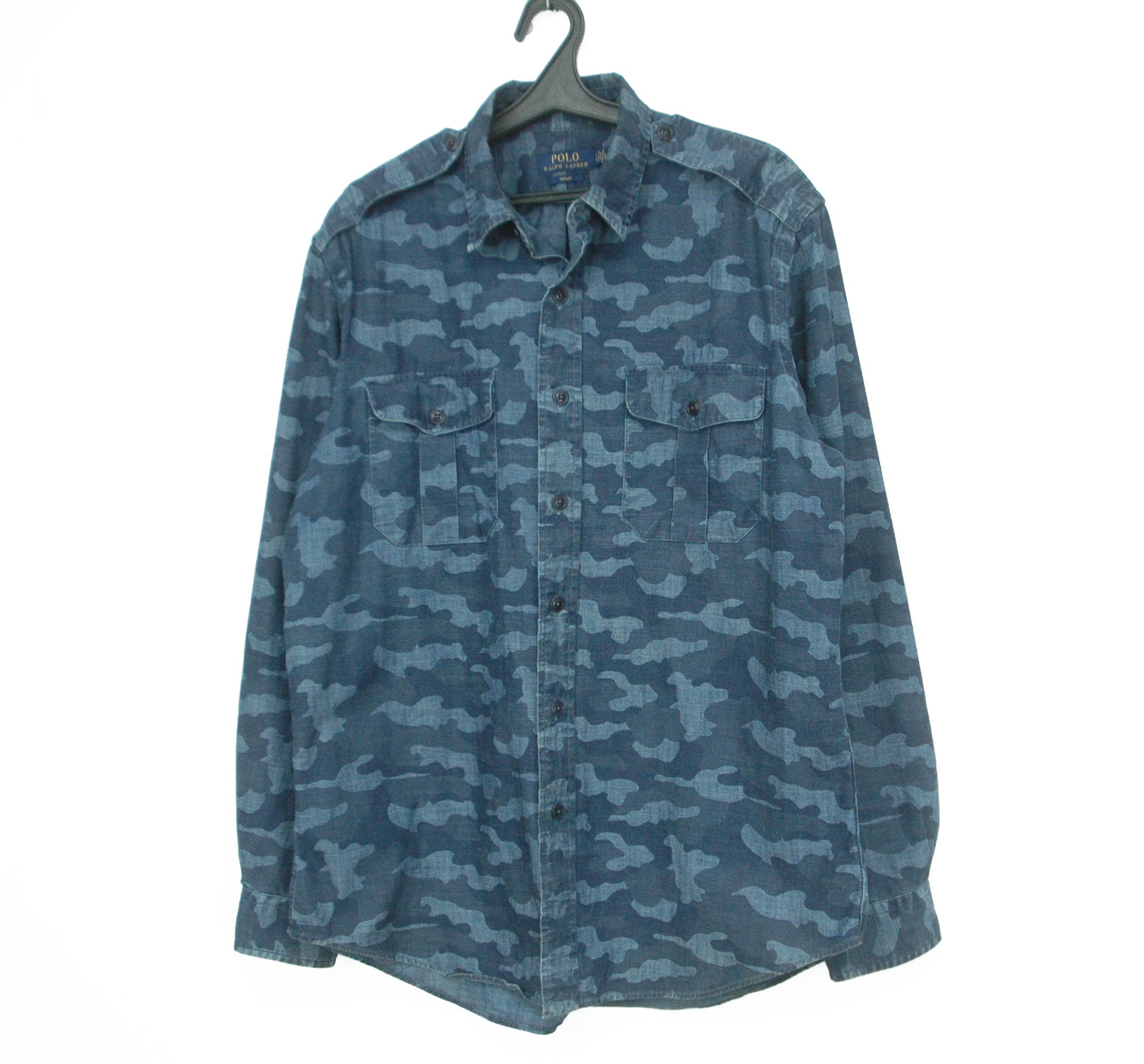Polo Ralph Lauren Polo Ralph Lauren Camp Military Overshirt Size US L / EU 52-54 / 3 - 1 Thumbnail