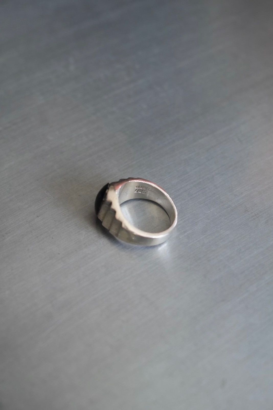 Other 80s〜90s Vintage Onyx Ring Size ONE SIZE - 3 Thumbnail