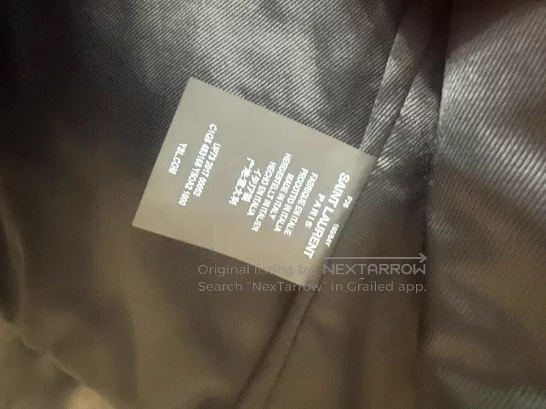 Saint Laurent Paris Saint Laurent Paris Leather Jacket Size XS / US 0-2 / IT 36-38 - 5 Thumbnail