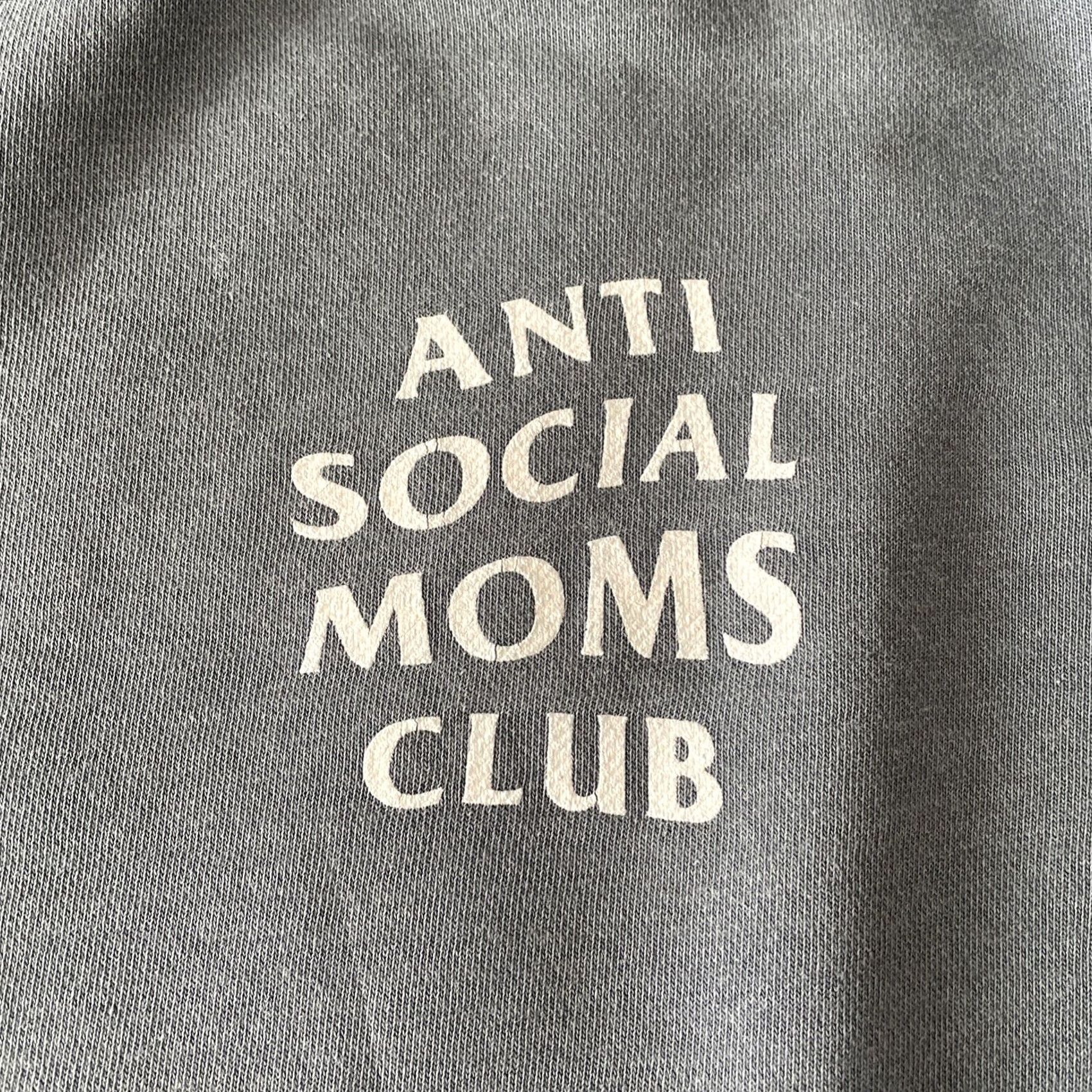 Anti Social Social Club Anti Social Moms Club Crewneck Sweatshirt Womens L Blue Gray Long Sleeve Shirt Womens Sweatshirt Size L / US 10 / IT 46 - 3 Thumbnail