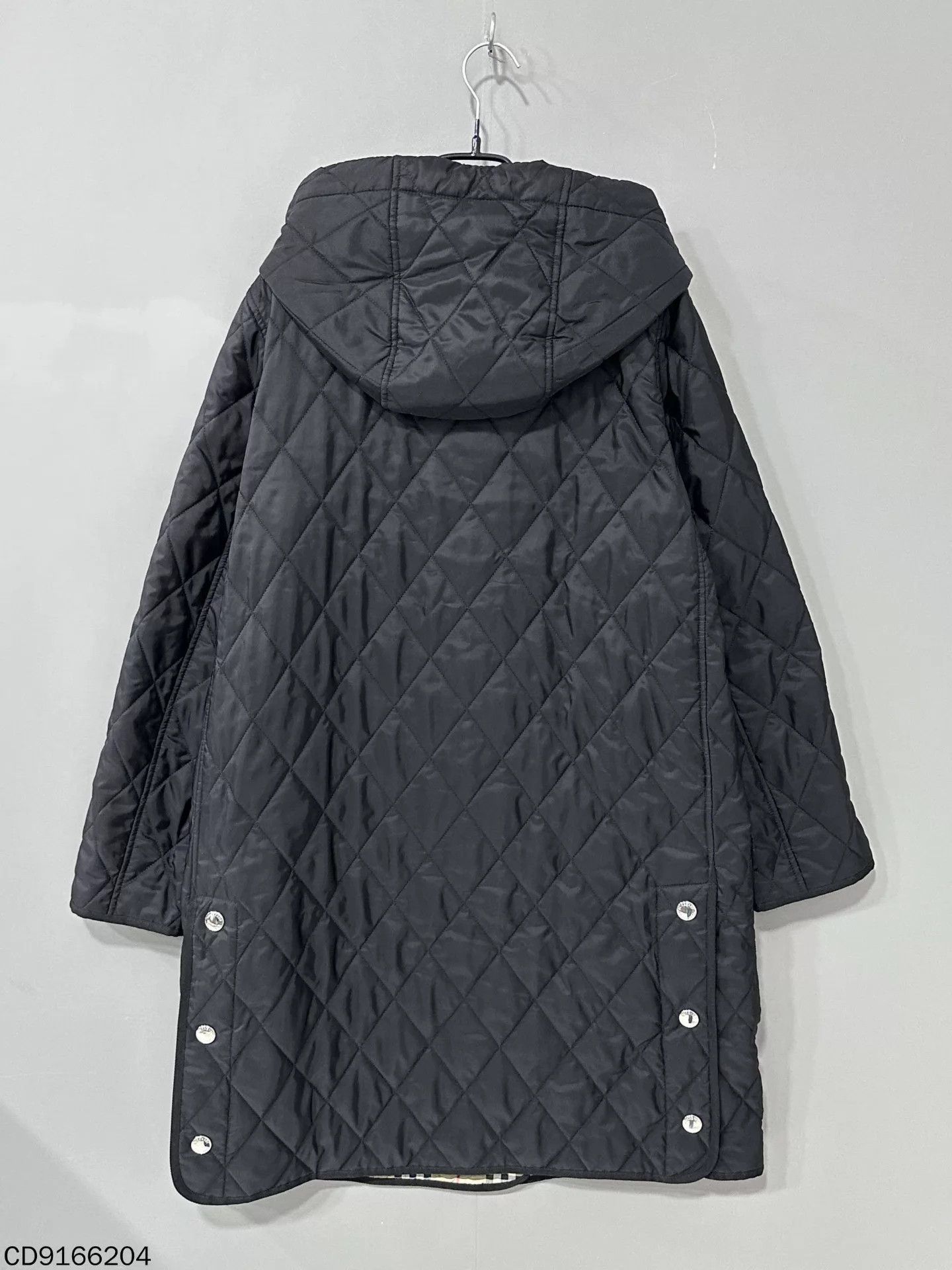 Burberry Burberry Long Padded Coat Black Check Lining M Size M / US 6-8 / IT 42-44 - 3 Thumbnail