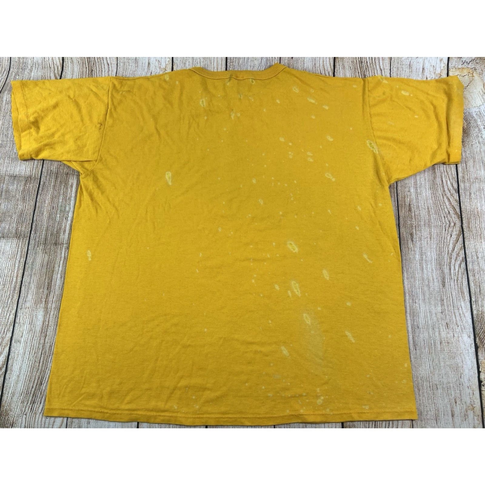 Russell Athletic VINTAGE Russell Athletic T-Shirt Birmingham Alabama Yellow XL Men 90s Graphic Print Short Sleeve Regular Size XL Size US XL / EU 56 / 4 - 2 Thumbnail