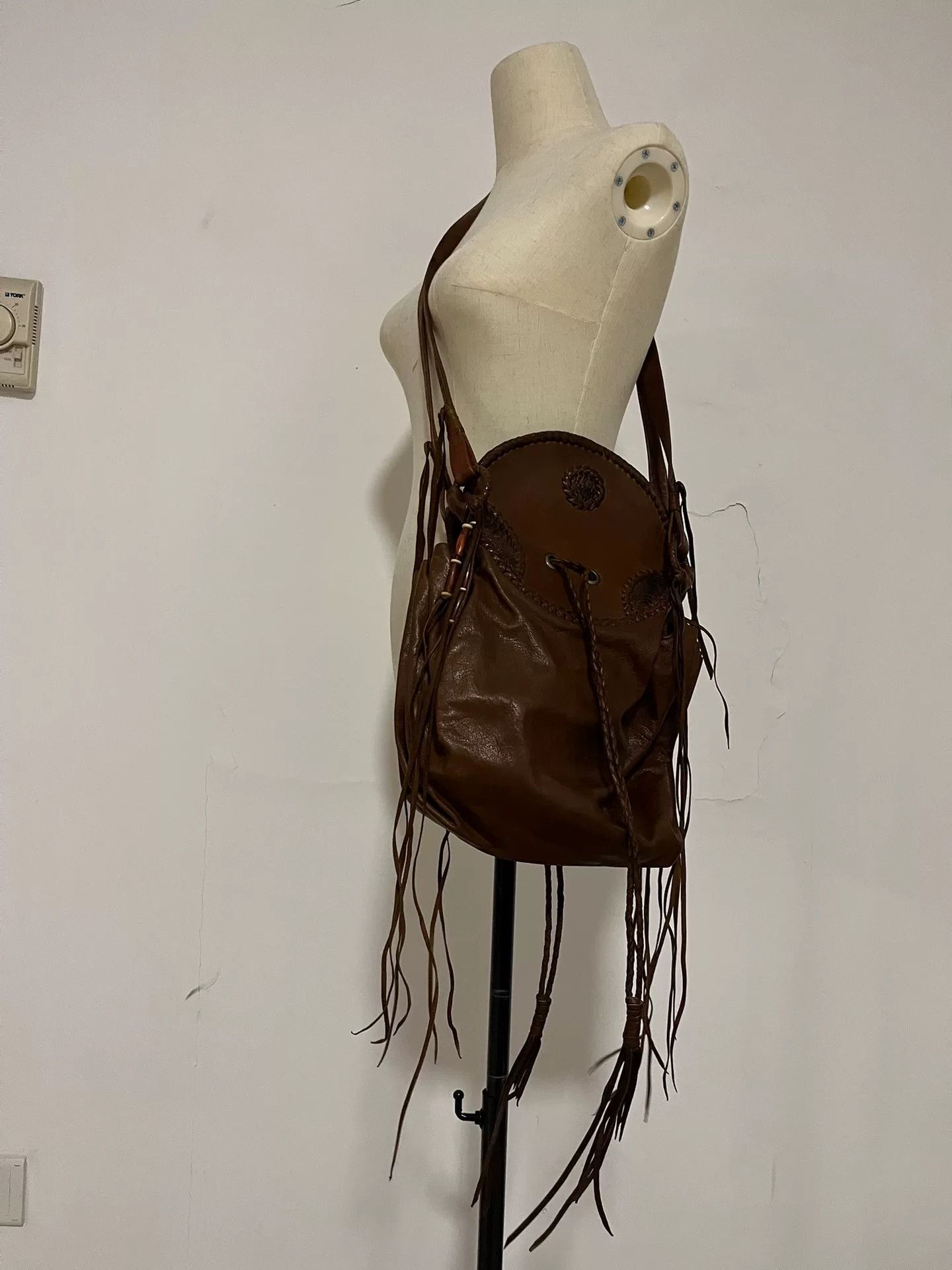 Share Spirit Homme Share Spirit Fringe Crossbody Bag Size ONE SIZE - 1 Thumbnail