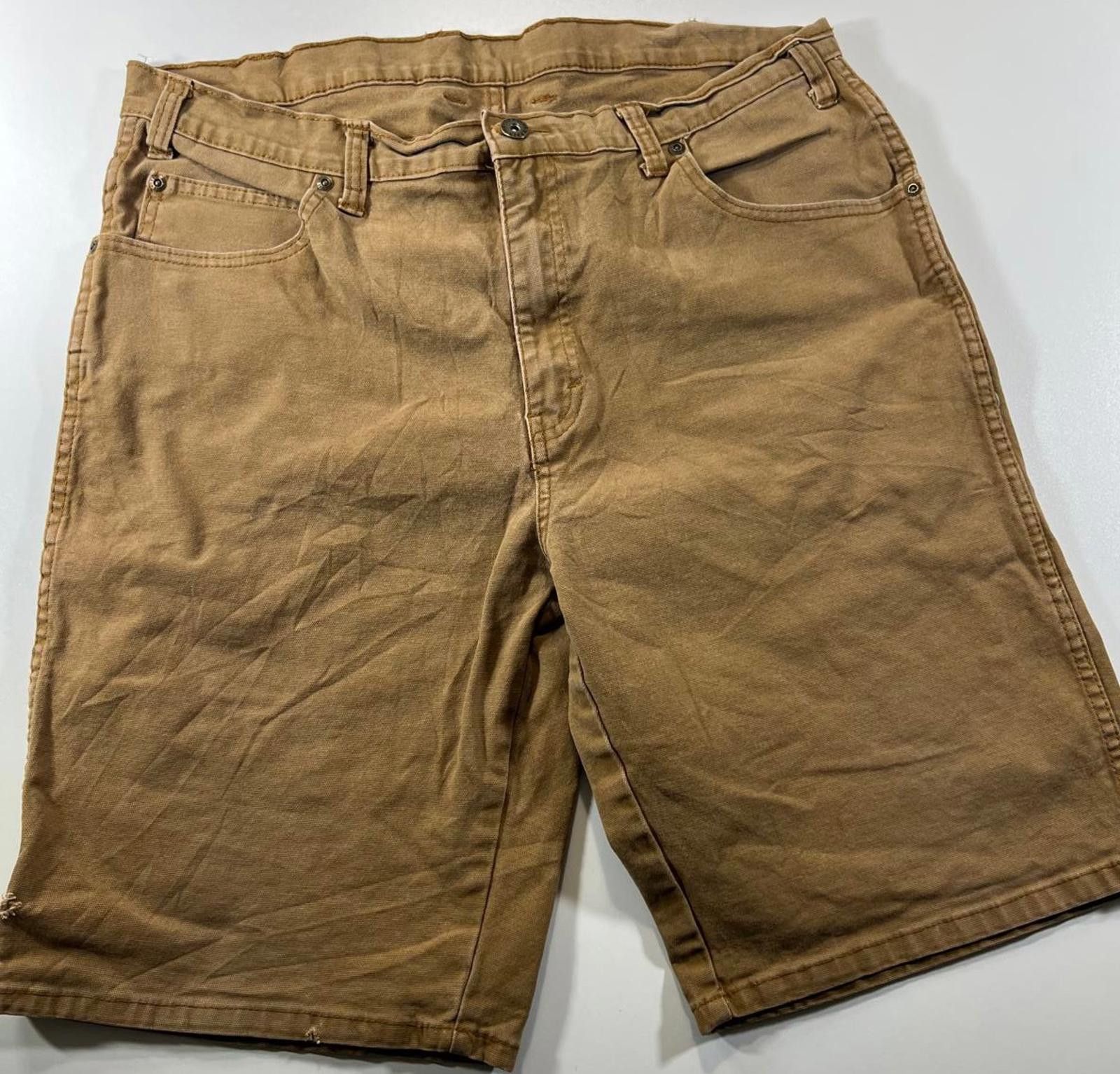 Unknown London Vintage dickies Khaki Brown Casual Shorts 36 Size US 32 / EU 48 - 1 Thumbnail