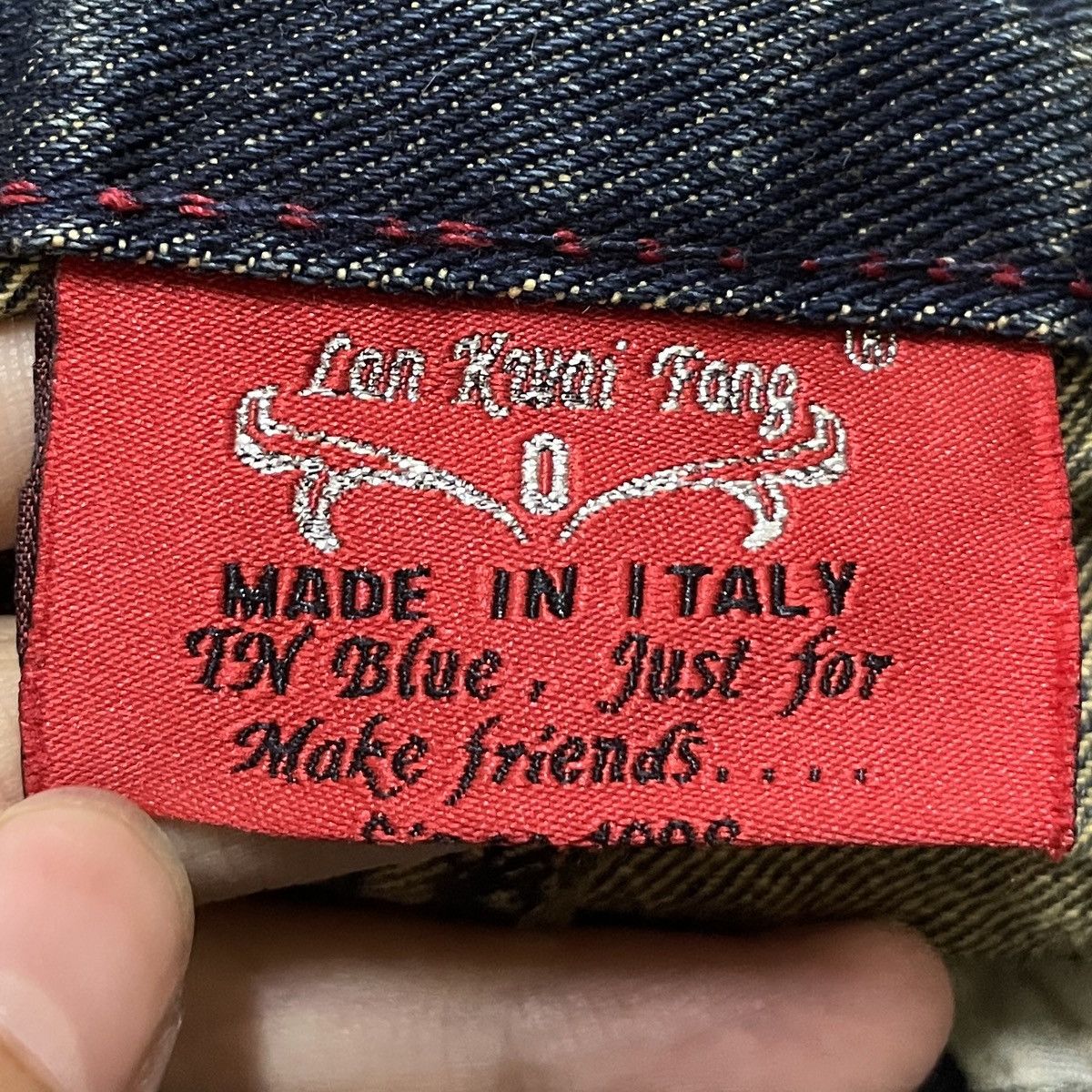 Vintage Rare Design Vintage Brand LanKwaiFong Jeans 2000s Size US 28 / EU 44 - 9 Thumbnail