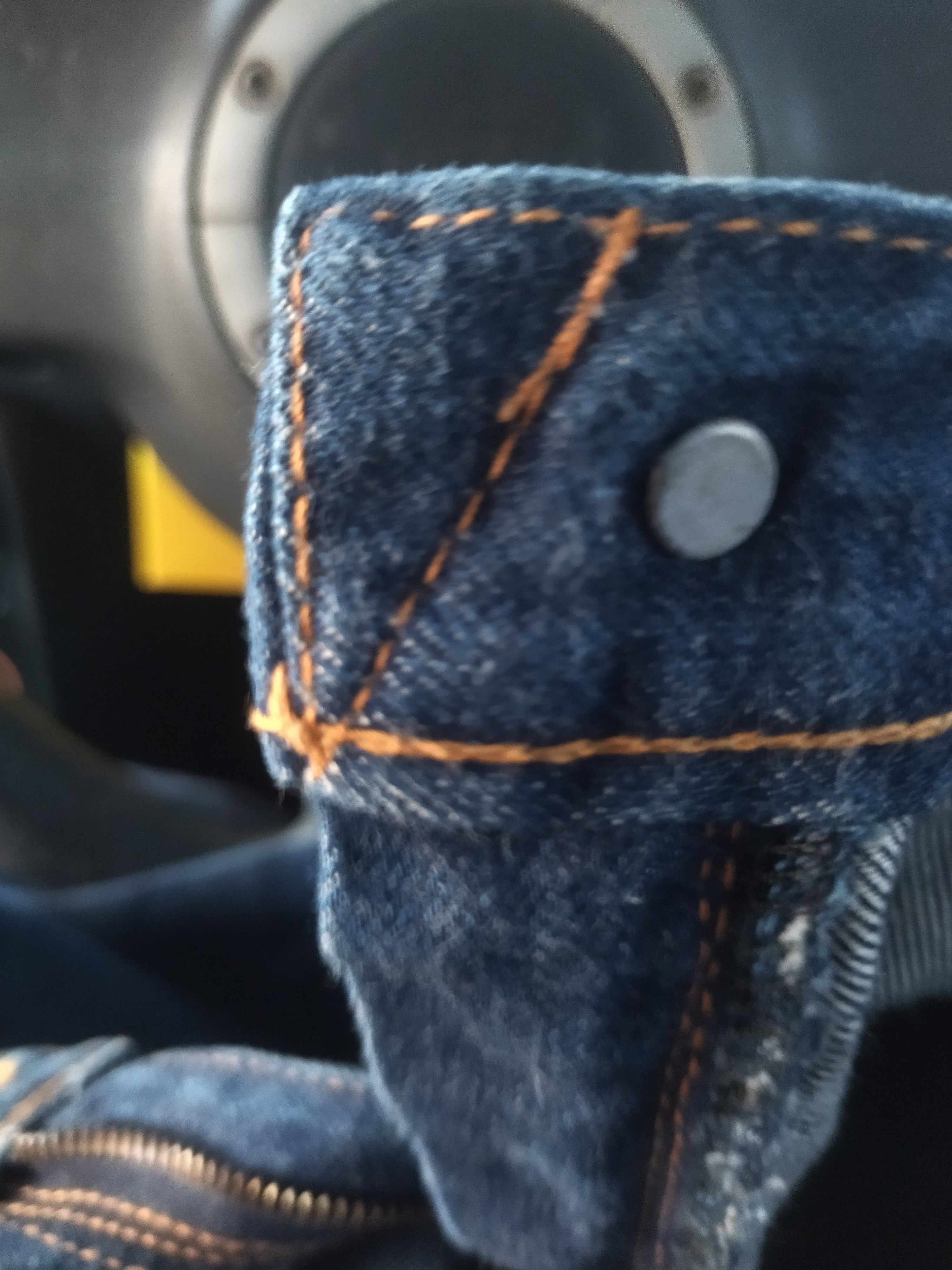 Vintage Vintage 70s Bootcut Jeans Blue Way Half Selvedge Size 28" / US 6 / IT 42 - 2 Thumbnail