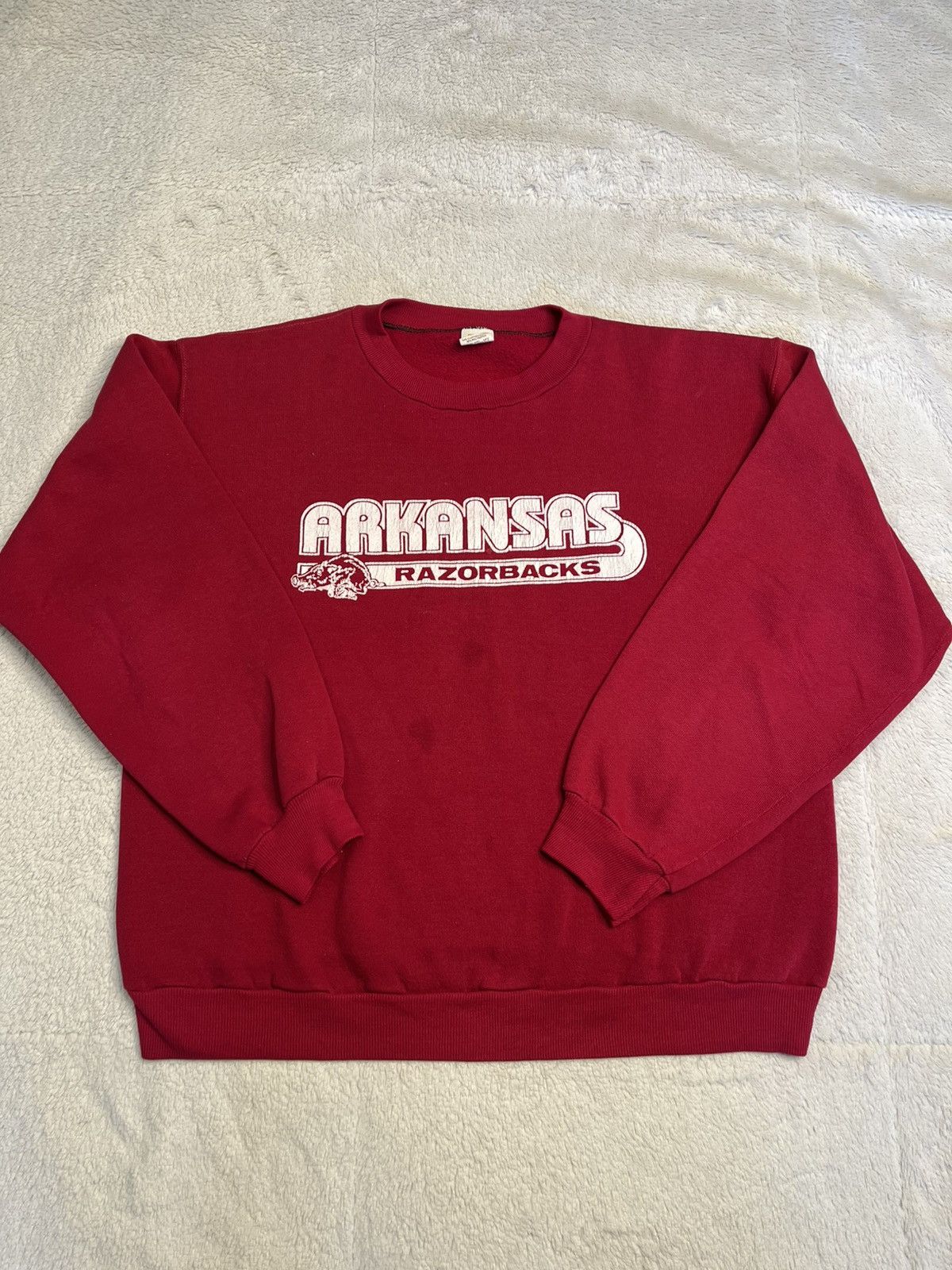 Russell Athletic Vintage 70s Russell Athletic Arkansas Razorbacks Sweatshirt Size US M / EU 48-50 / 2 - 1 Thumbnail