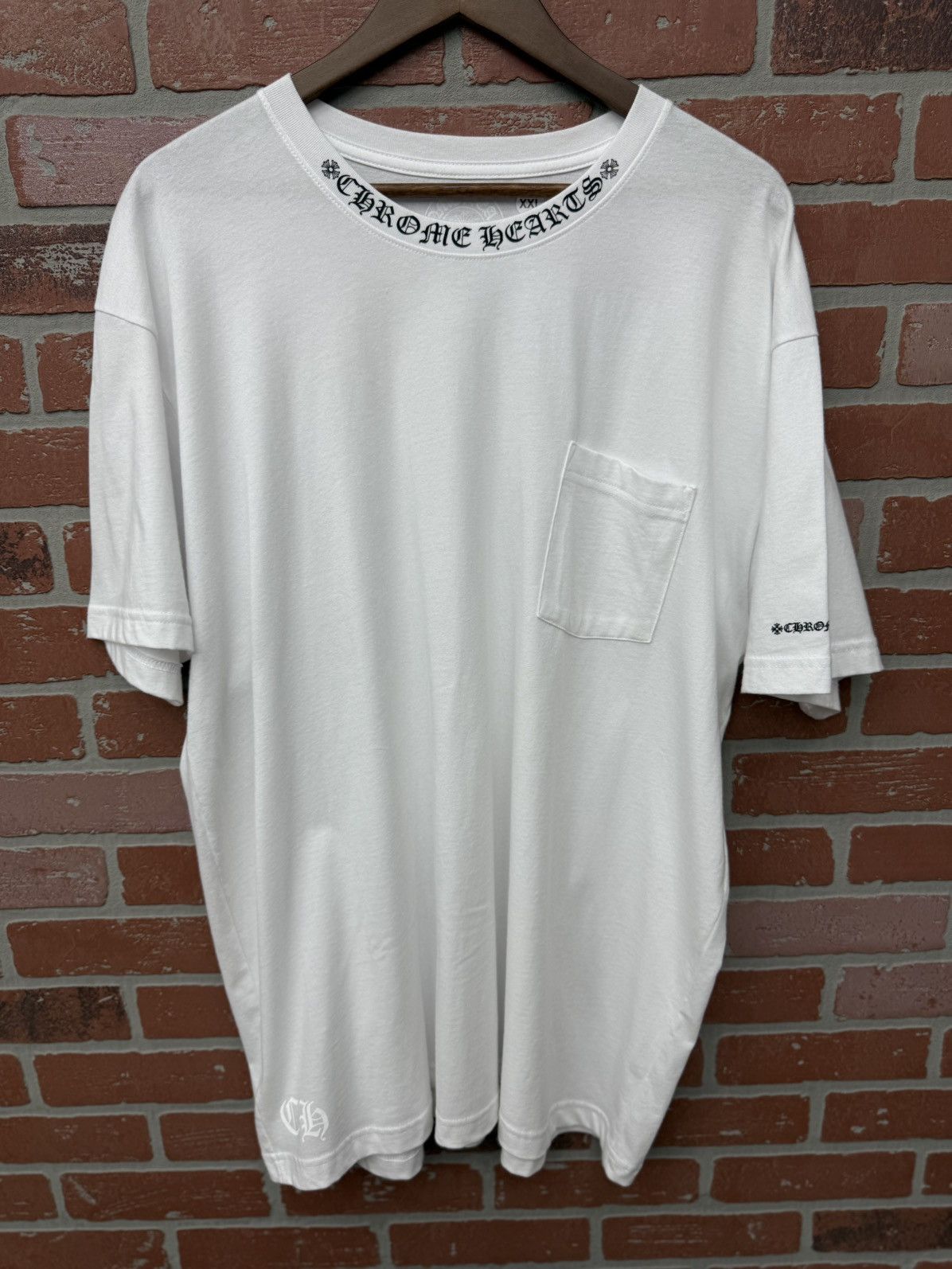 Chrome Hearts Chrome Hearts Black Short Sleeve Tee Shirt Size XXL Size US XXL / EU 58 / 5 - 1 Thumbnail