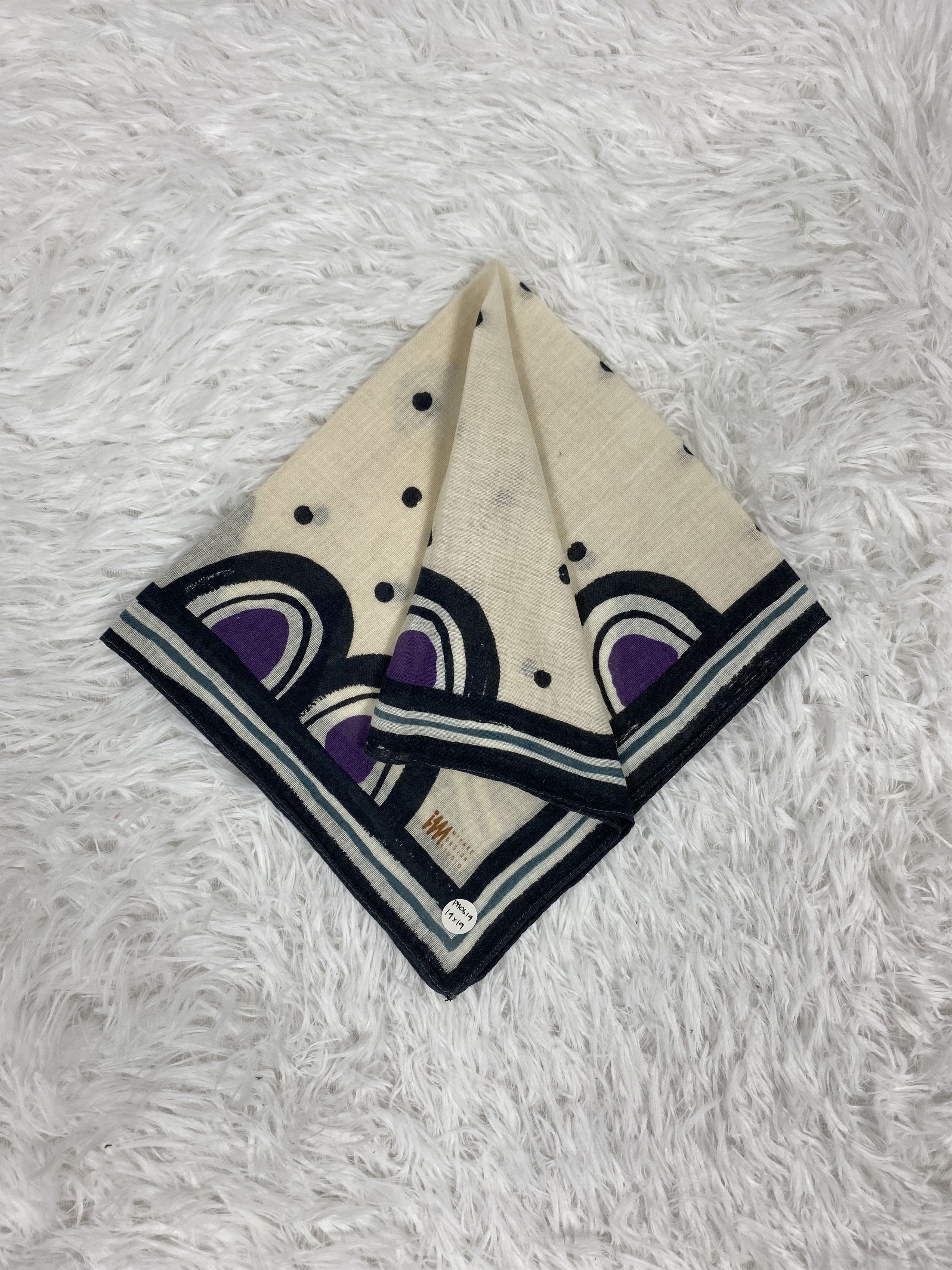 Vintage Issey Miyake Handkerchief Neckerchief PH0619