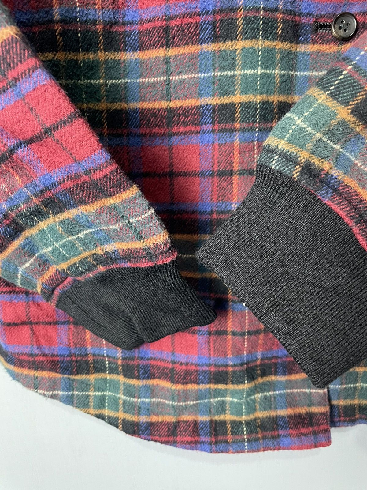 Mademoiselle Non Non Mademoiselle NON NON JAPAN tartan design flannel shirt Size US M / EU 48-50 / 2 - 6 Thumbnail