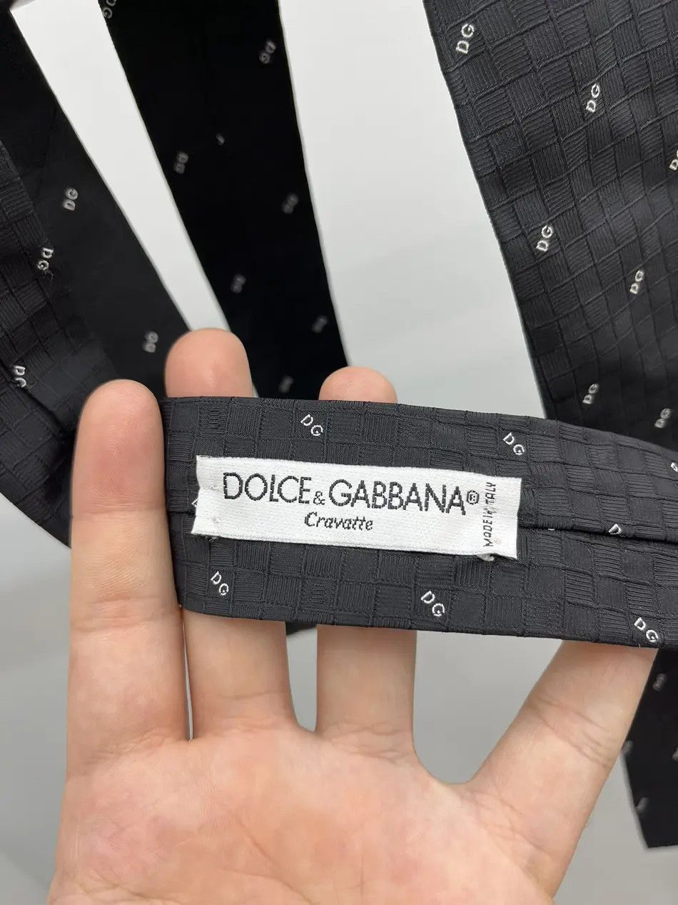 Dolce & Gabbana Dolce & Gabbana Cravatte Monogram Silk Tie Size ONE SIZE - 2 Thumbnail