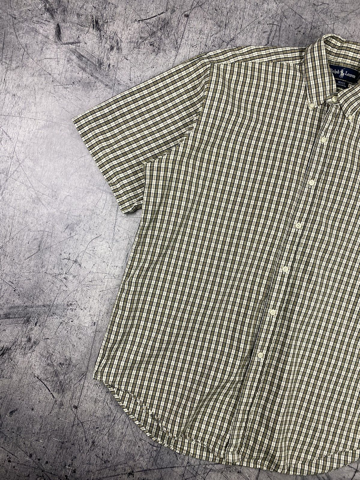 Polo Ralph Lauren × Ralph Lauren × Vintage Vintage Ralph Lauren Striped Shirt Luxury Designer 90s Size US L / EU 52-54 / 3 - 3 Thumbnail