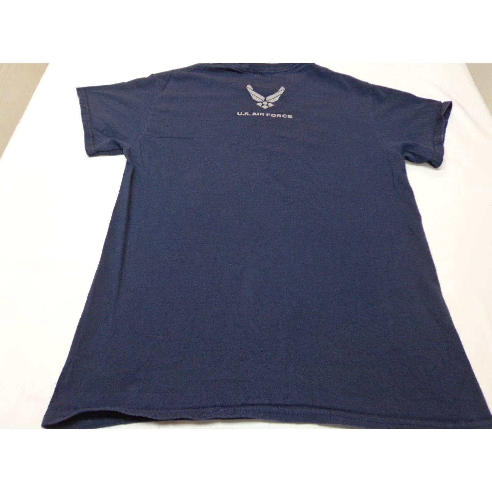 Vintage US Air Force 'Flight' 7.62 Design T-Shirt Mens Size S Blue Size US S / EU 44-46 / 1 - 7 Thumbnail